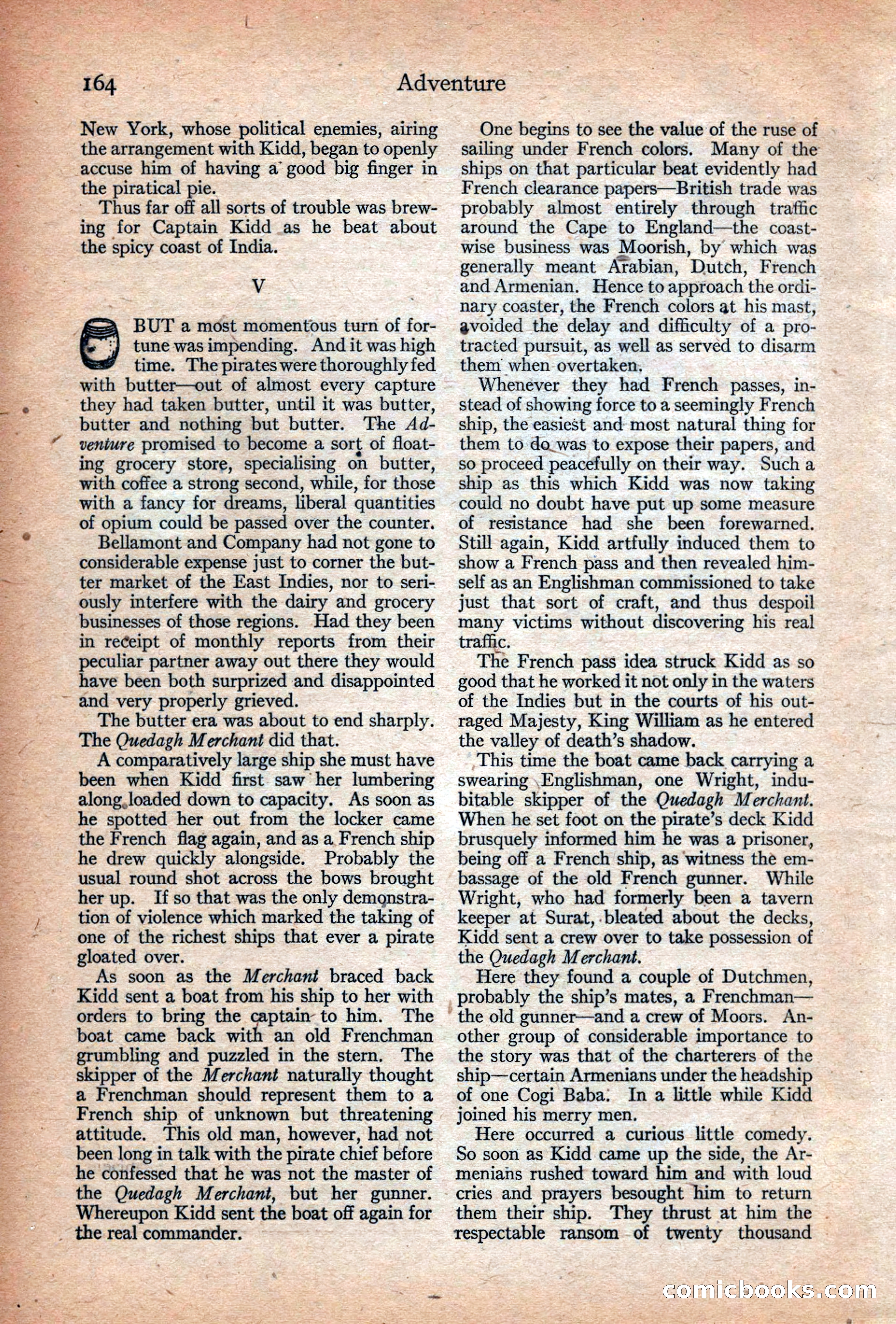 Adventure Magazine Cover — page 166 of 196