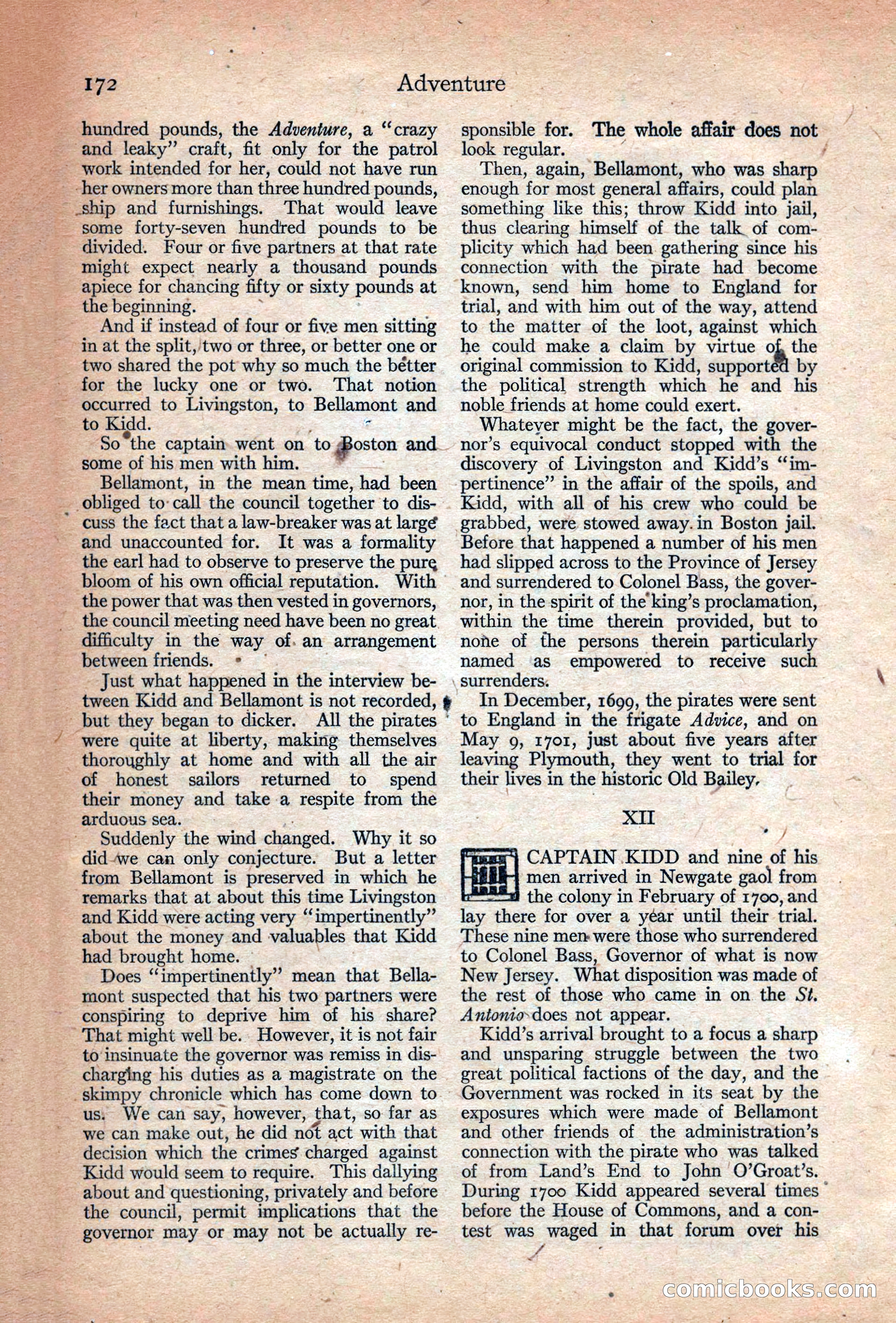 Adventure Magazine Cover — page 174 of 196