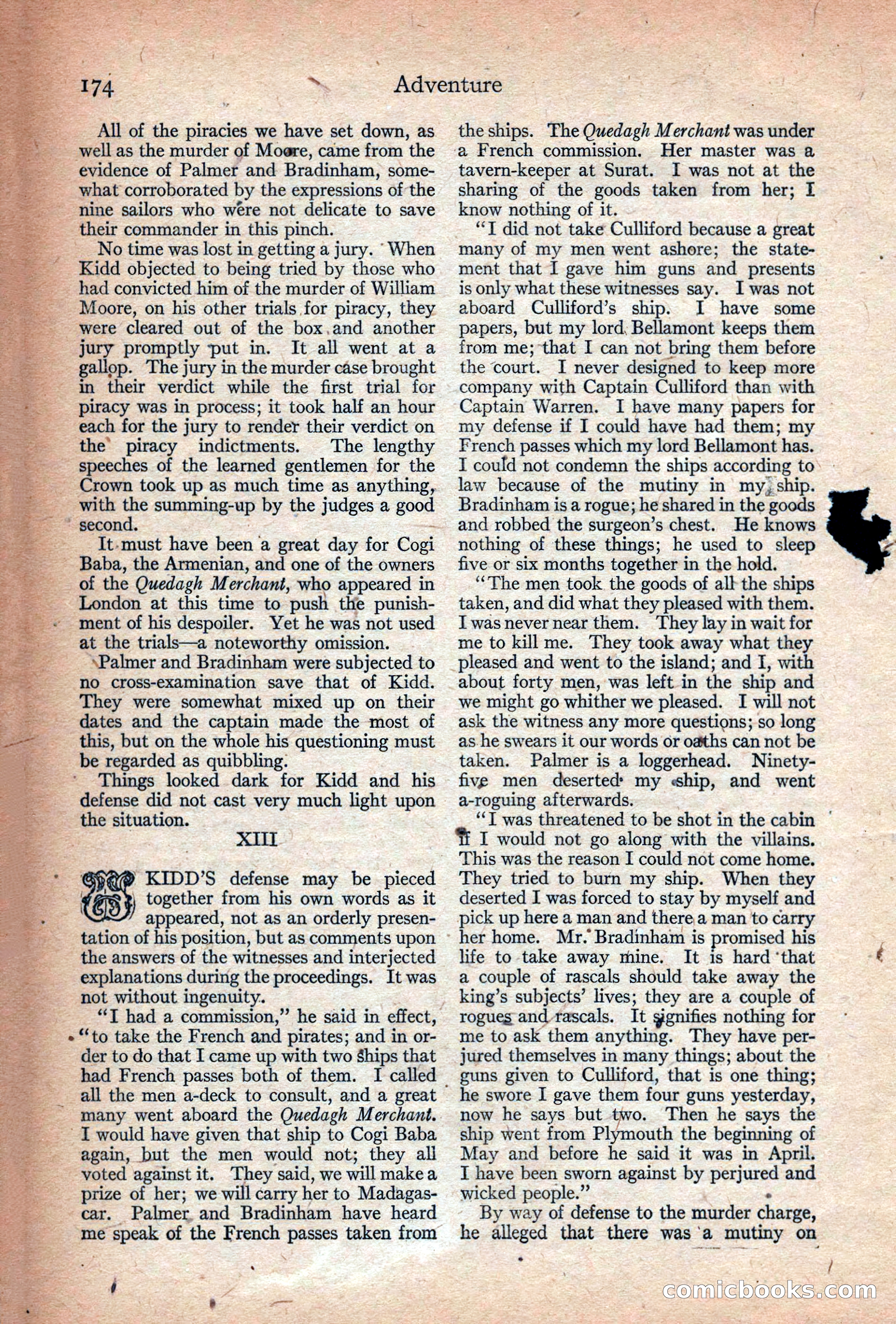 Adventure Magazine Cover — page 176 of 196