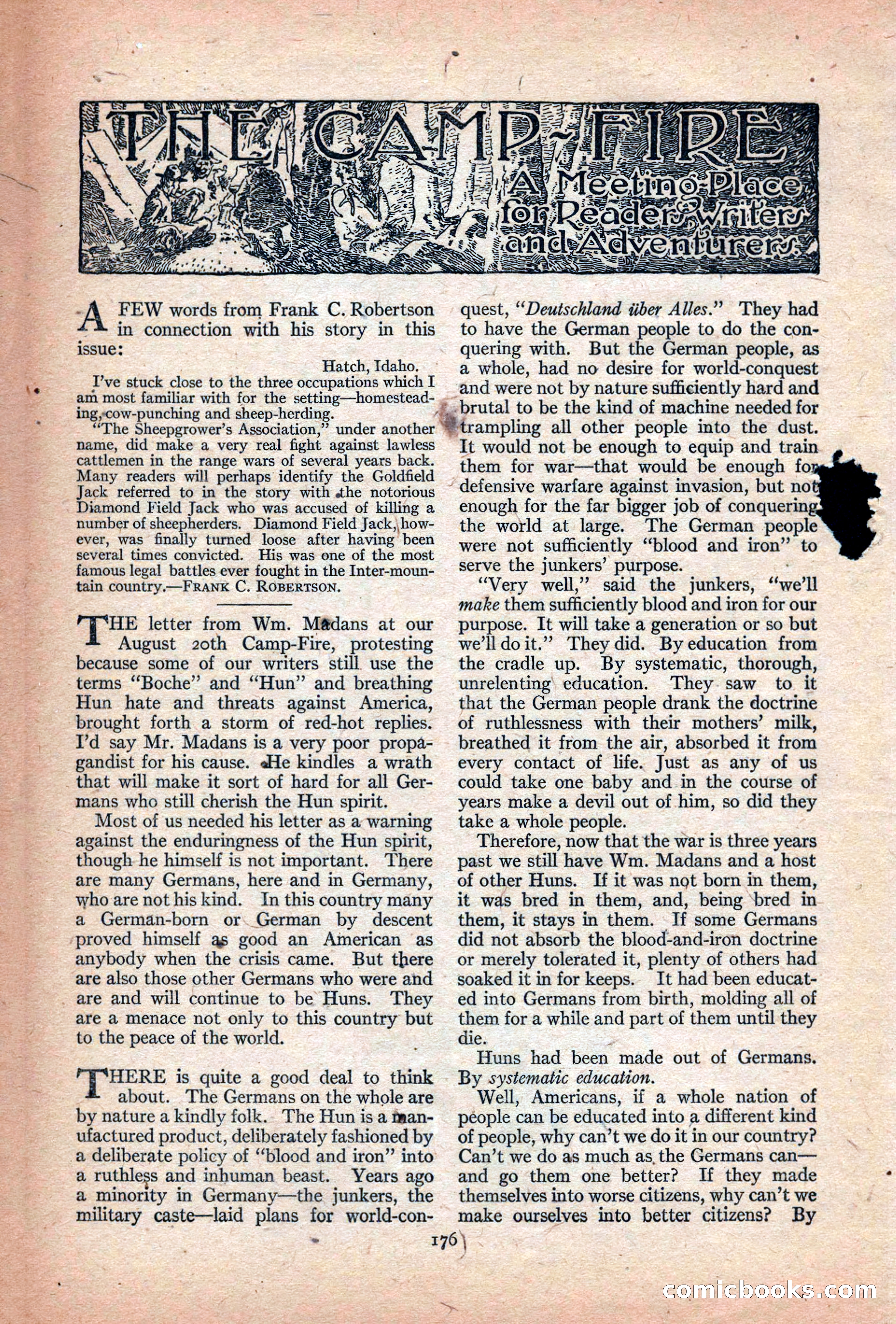 Adventure Magazine Cover — page 178 of 196