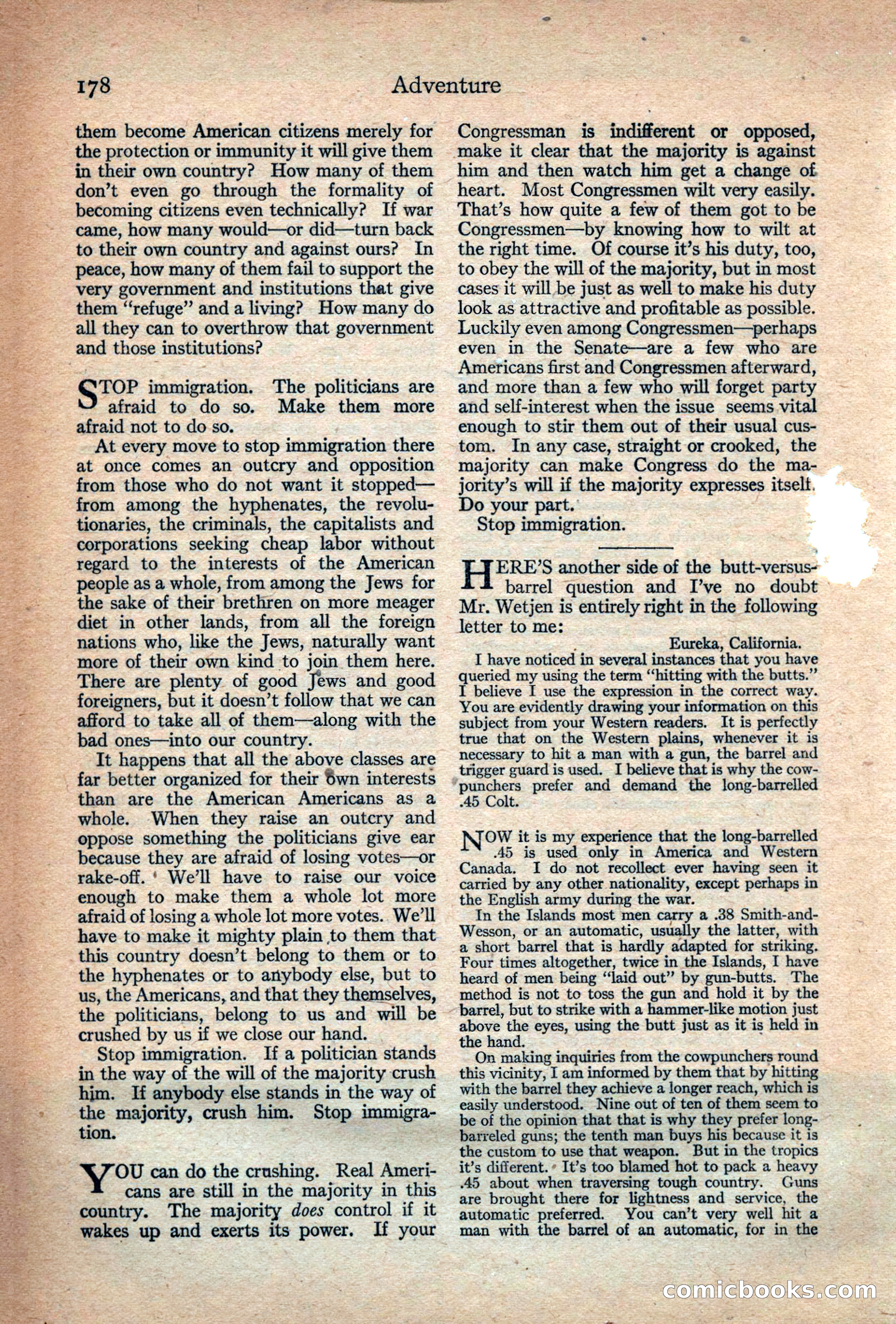 Adventure Magazine Cover — page 180 of 196