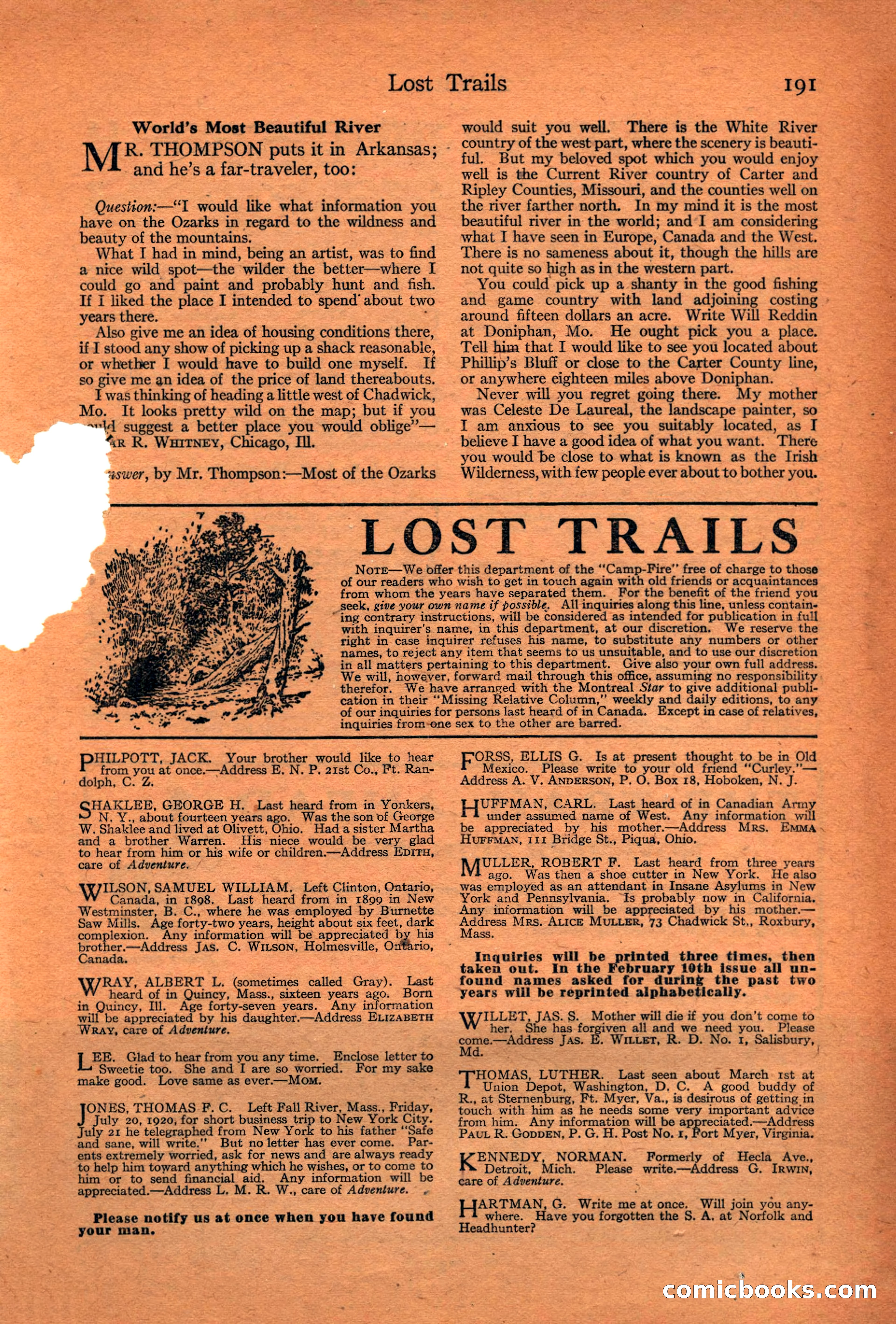 Adventure Magazine Cover — page 193 of 196