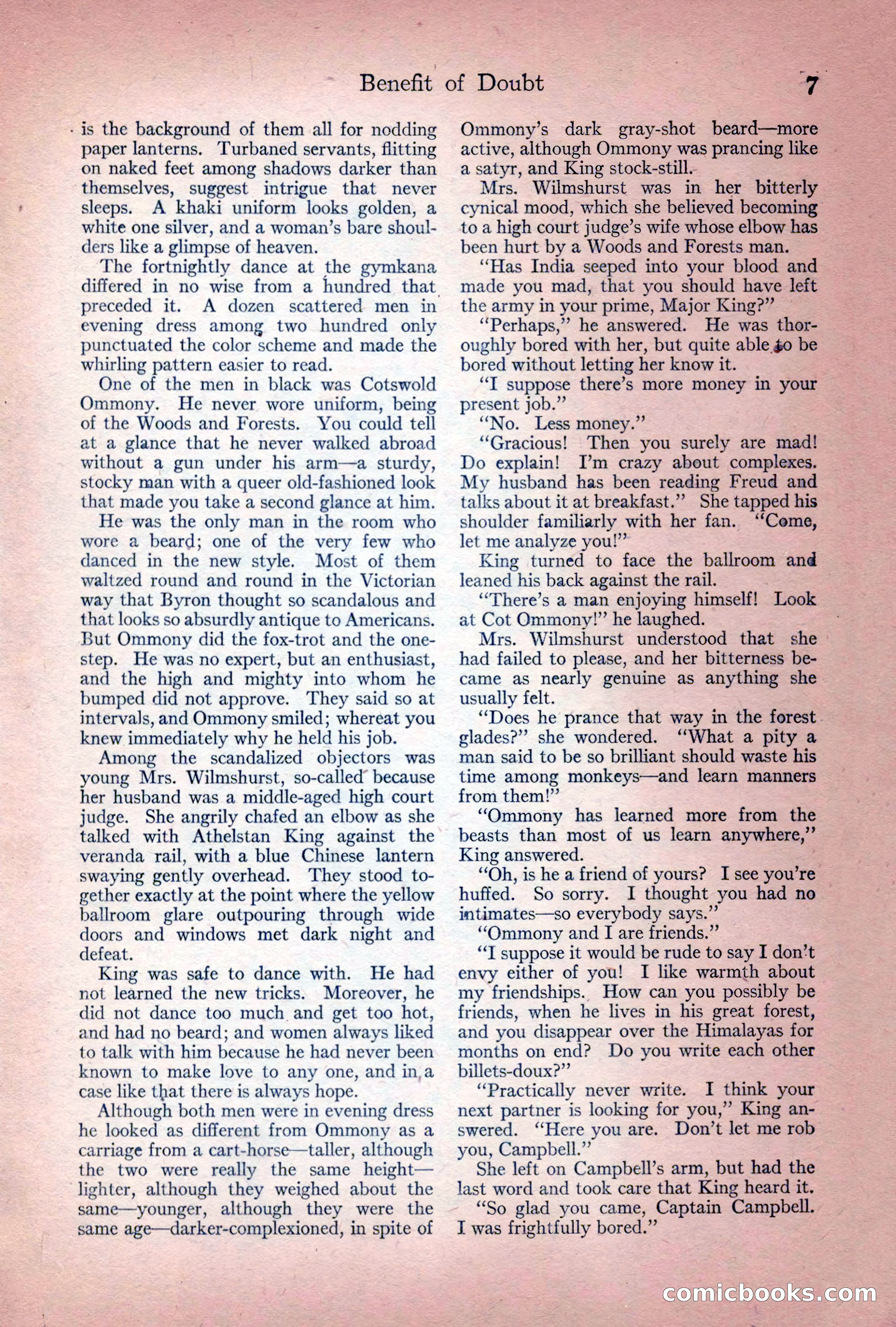 Adventure Magazine Cover, December 10, 1922 — page 13 of 200