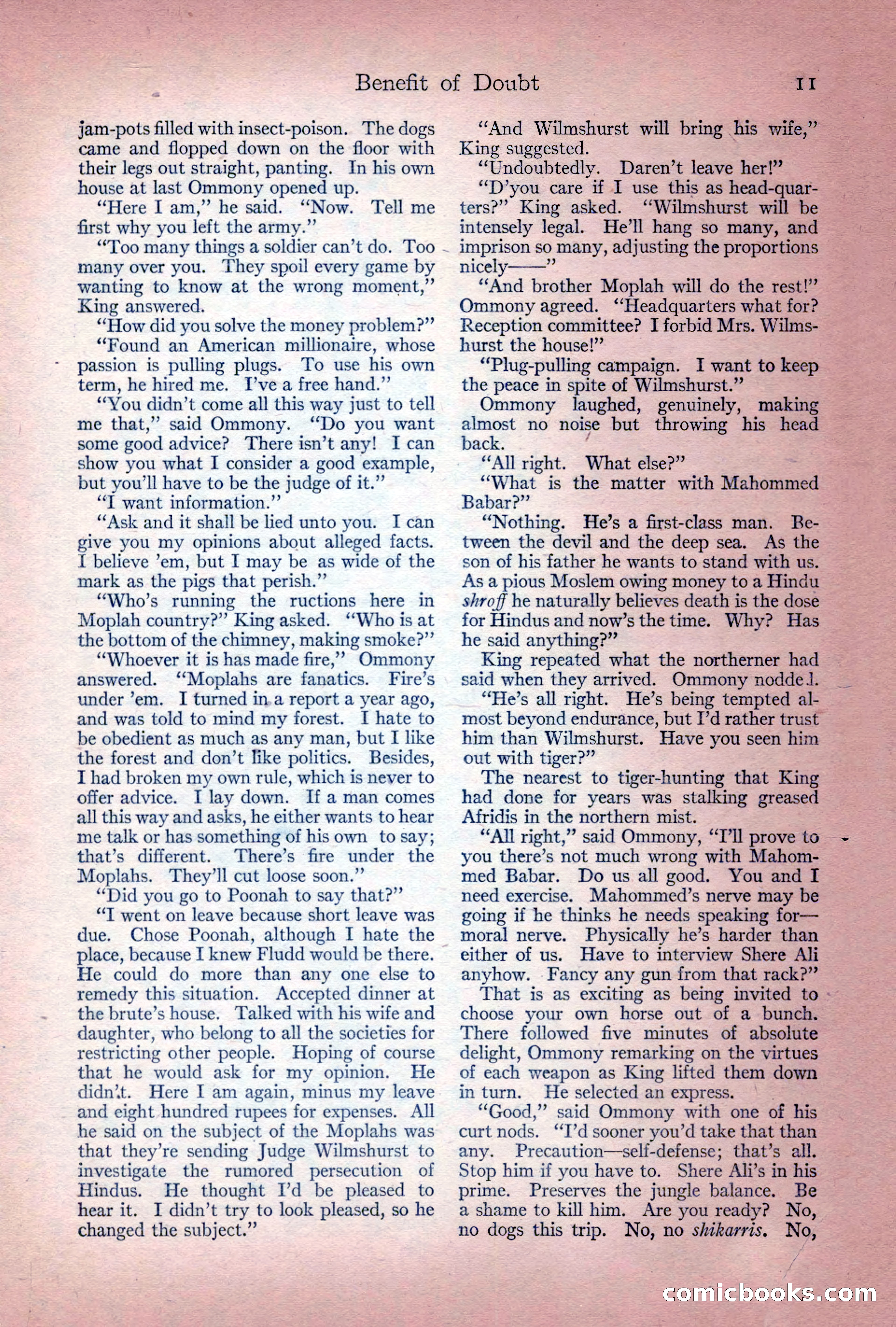 Adventure Magazine Cover, December 10, 1922 — page 17 of 200