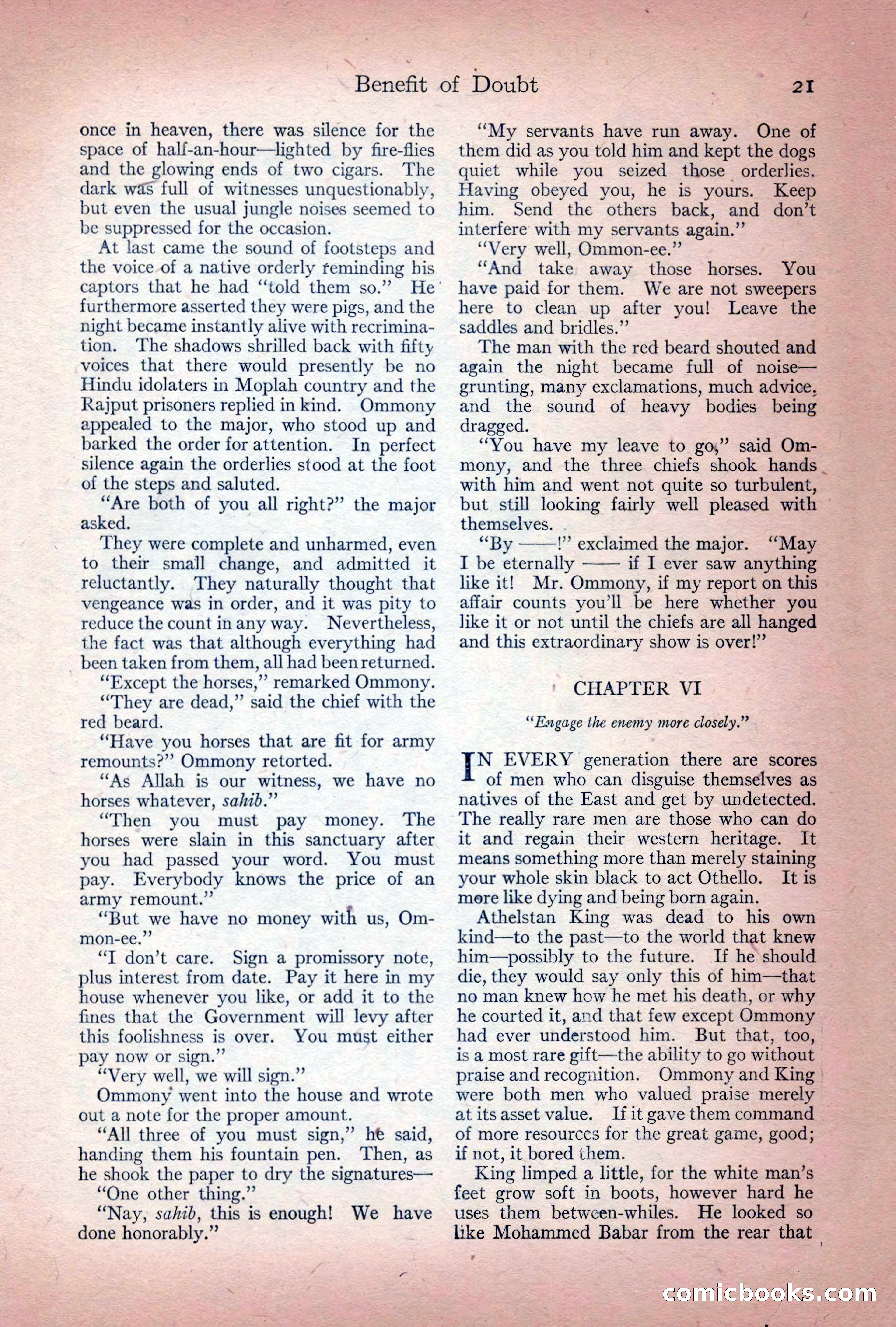 Adventure Magazine Cover, December 10, 1922 — page 27 of 200