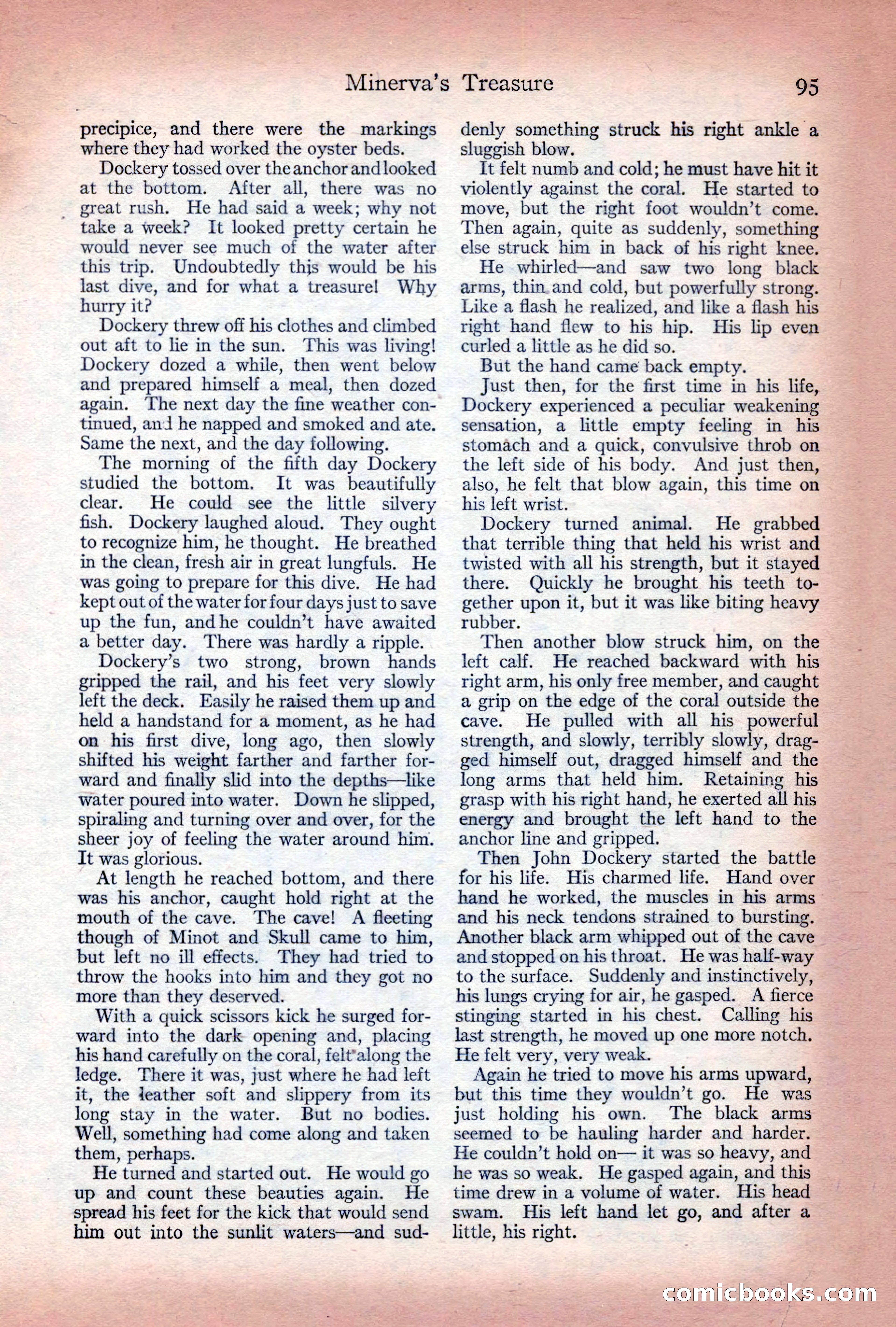 Adventure Magazine Cover, December 10, 1922 — page 101 of 200