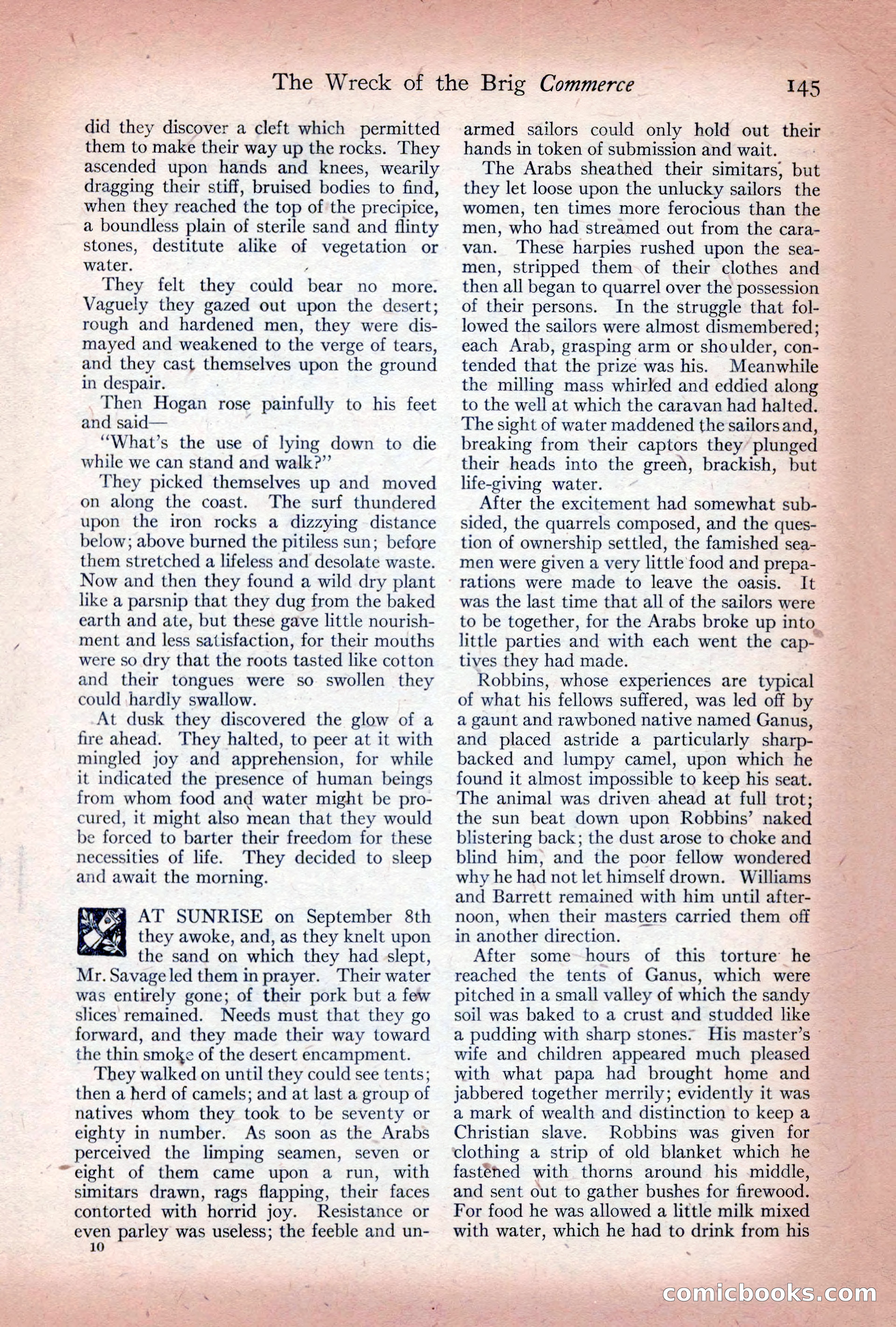 Adventure Magazine Cover, December 10, 1922 — page 151 of 200