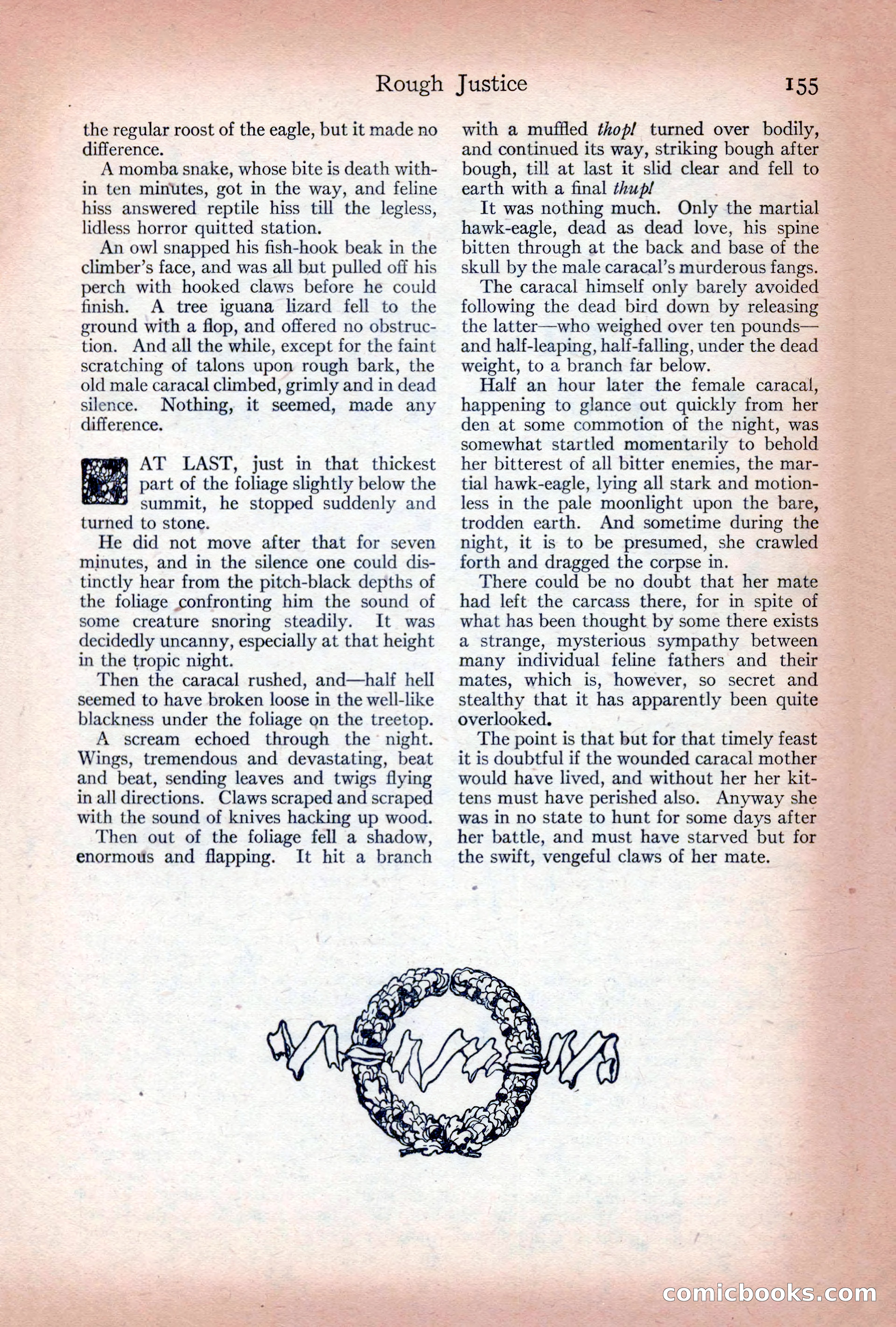 Adventure Magazine Cover, December 10, 1922 — page 161 of 200