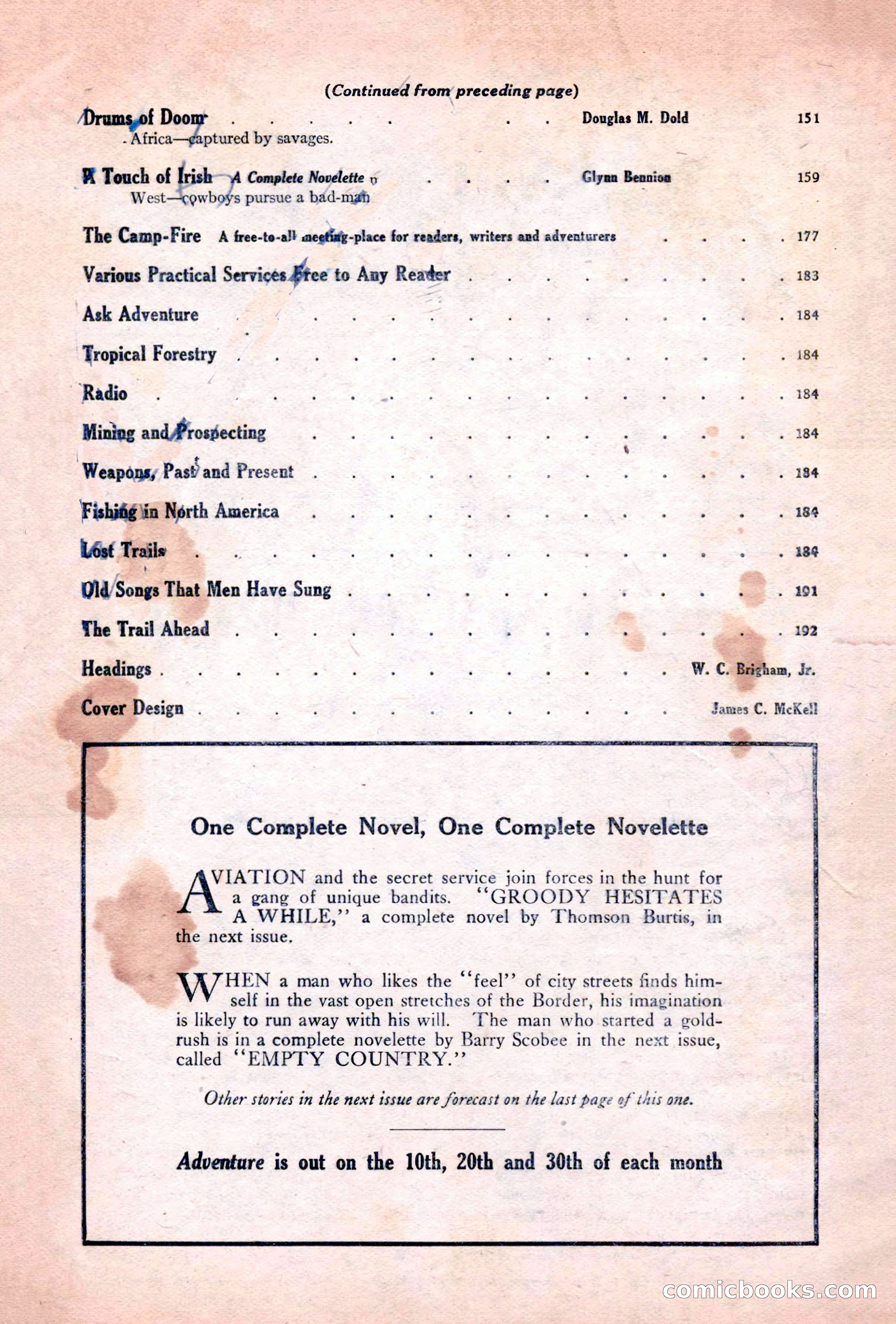 Adventure Magazine Cover — page 4 of 196