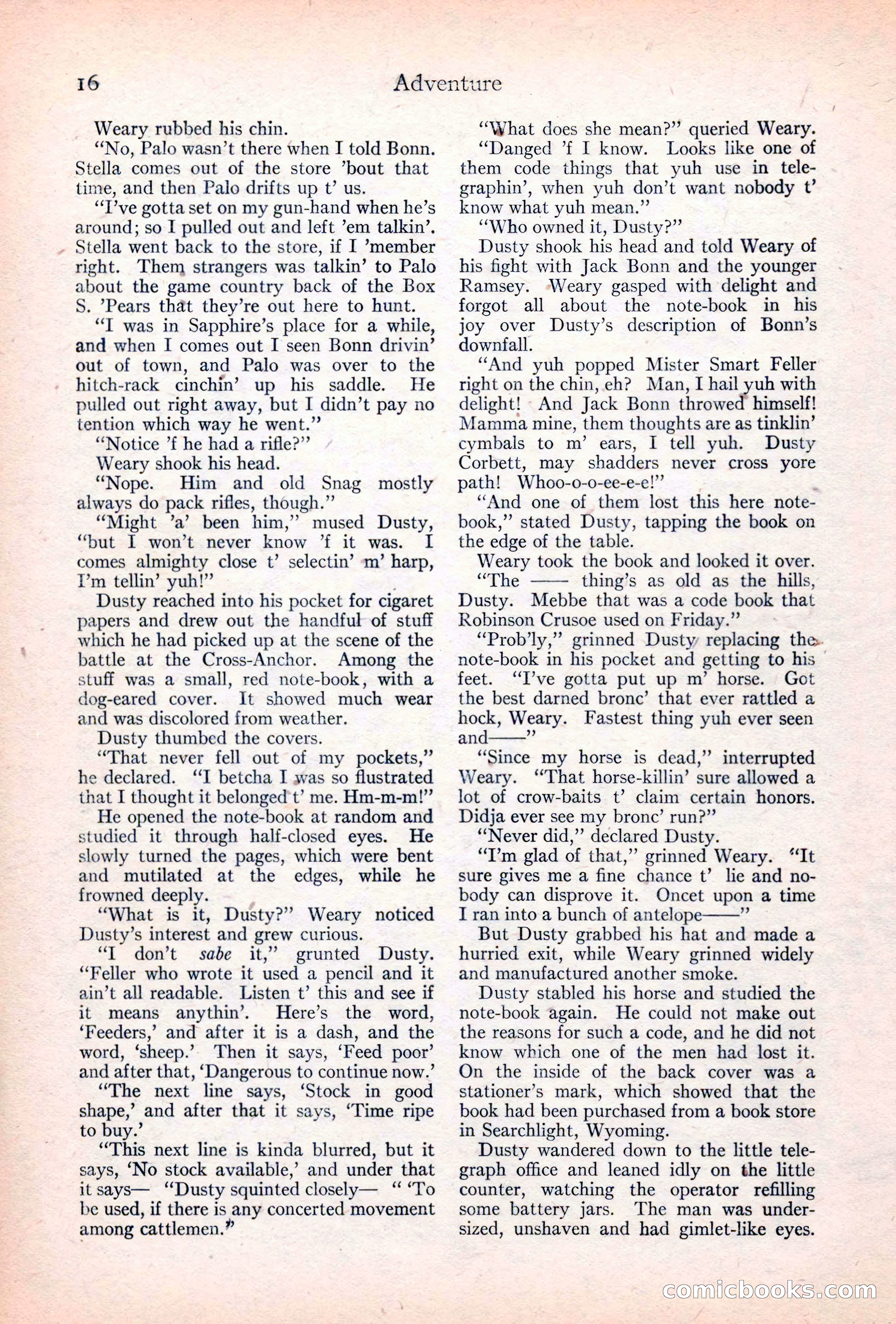 Adventure Magazine Cover — page 18 of 196