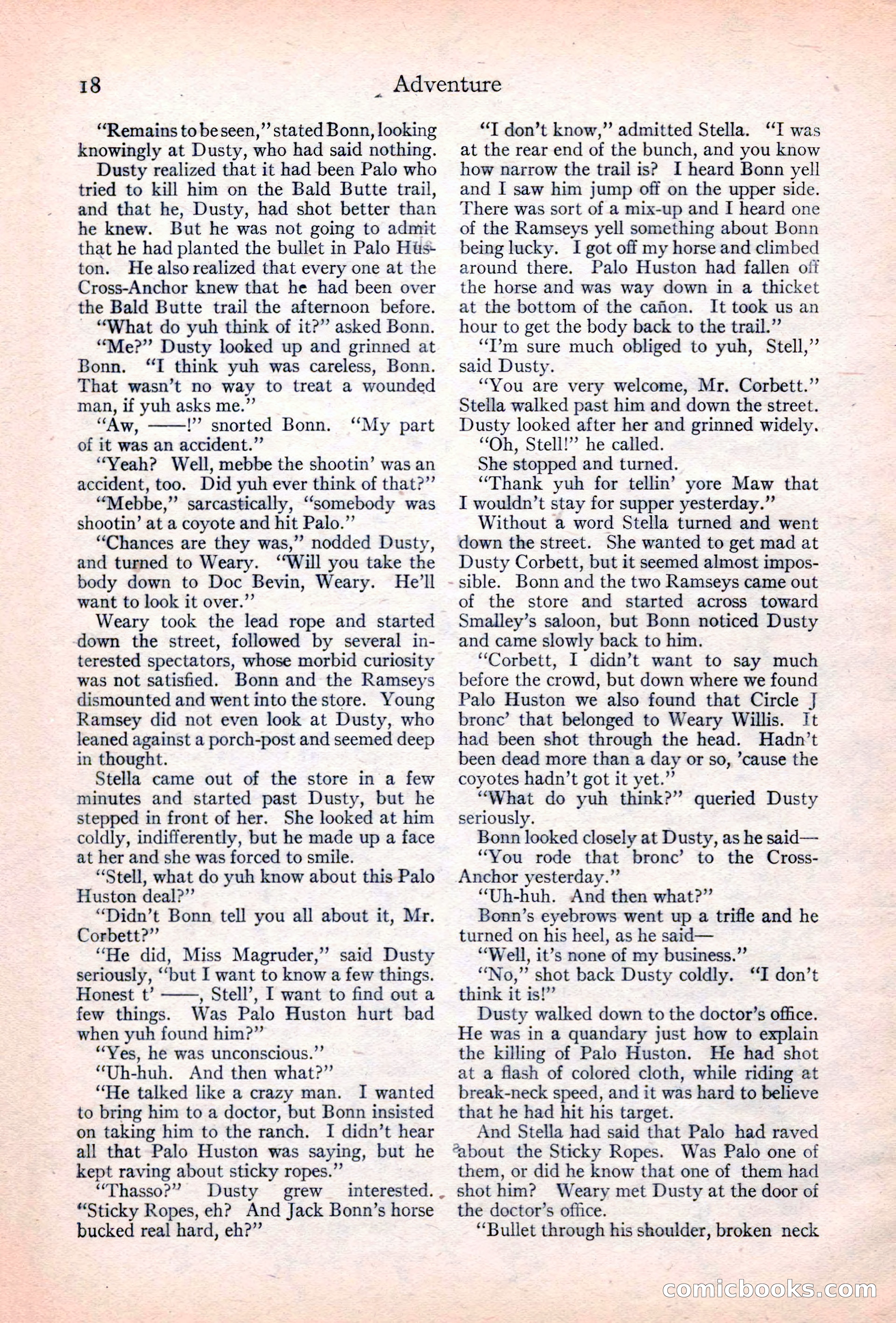 Adventure Magazine Cover — page 20 of 196