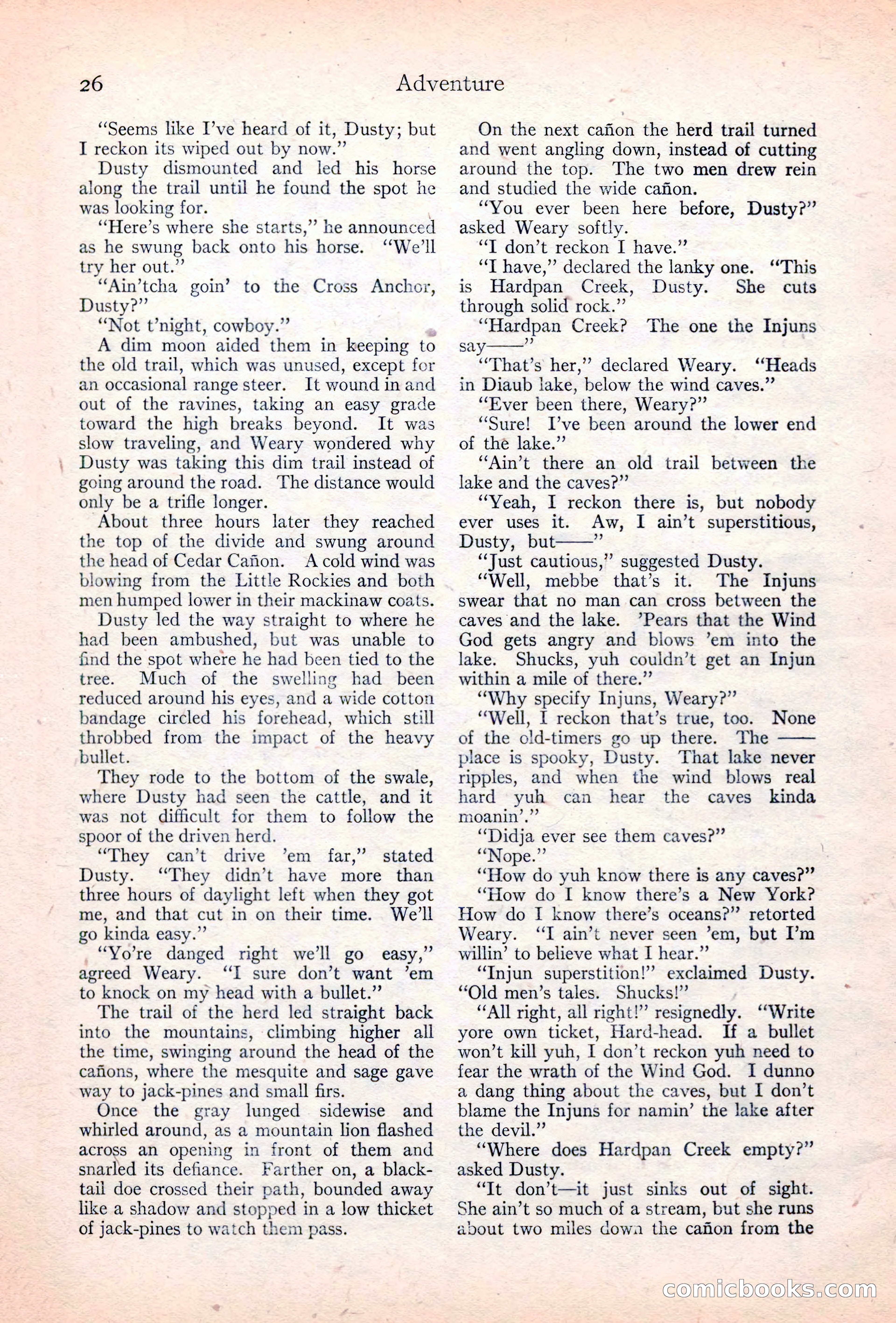 Adventure Magazine Cover — page 28 of 196