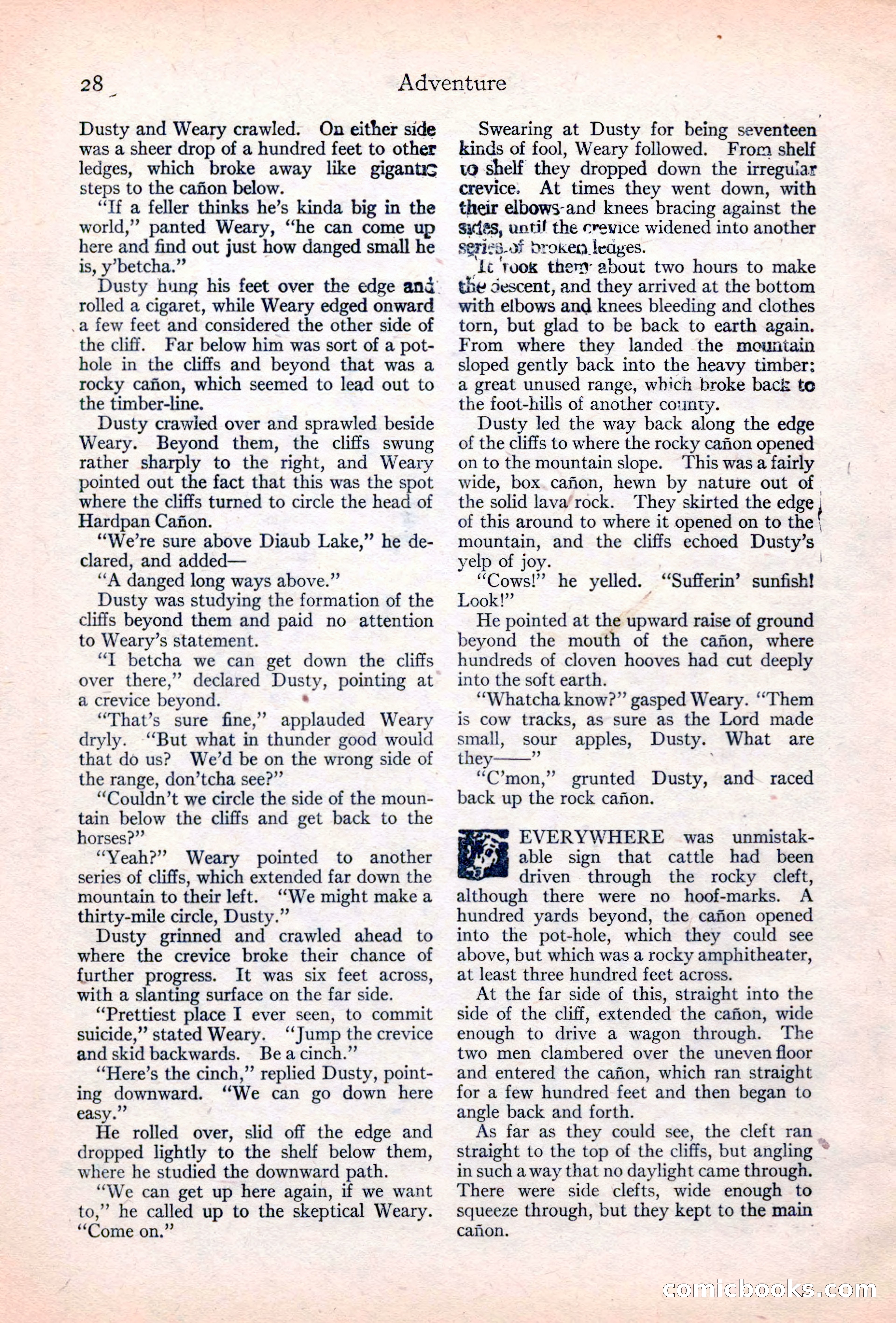 Adventure Magazine Cover — page 30 of 196