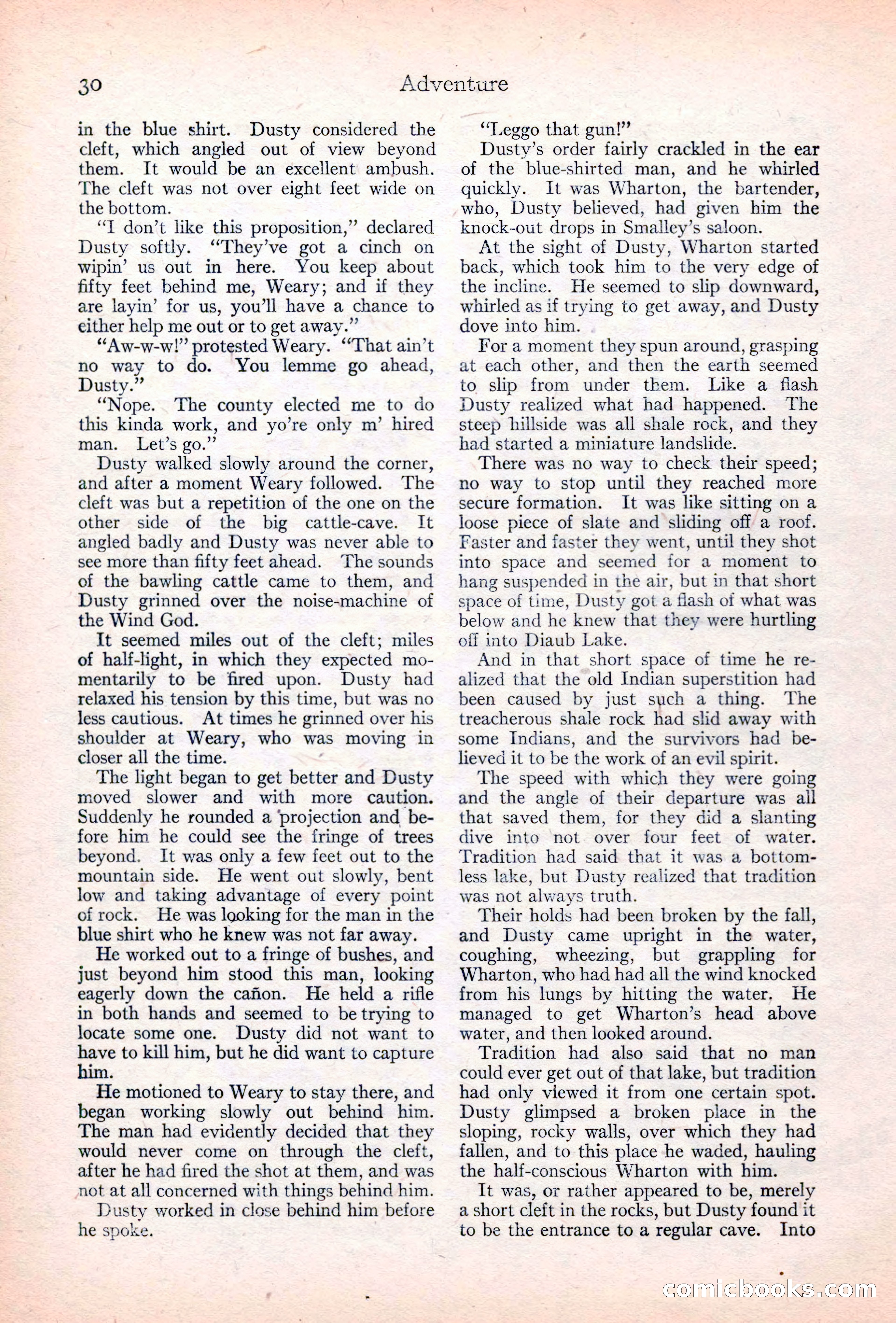 Adventure Magazine Cover — page 32 of 196