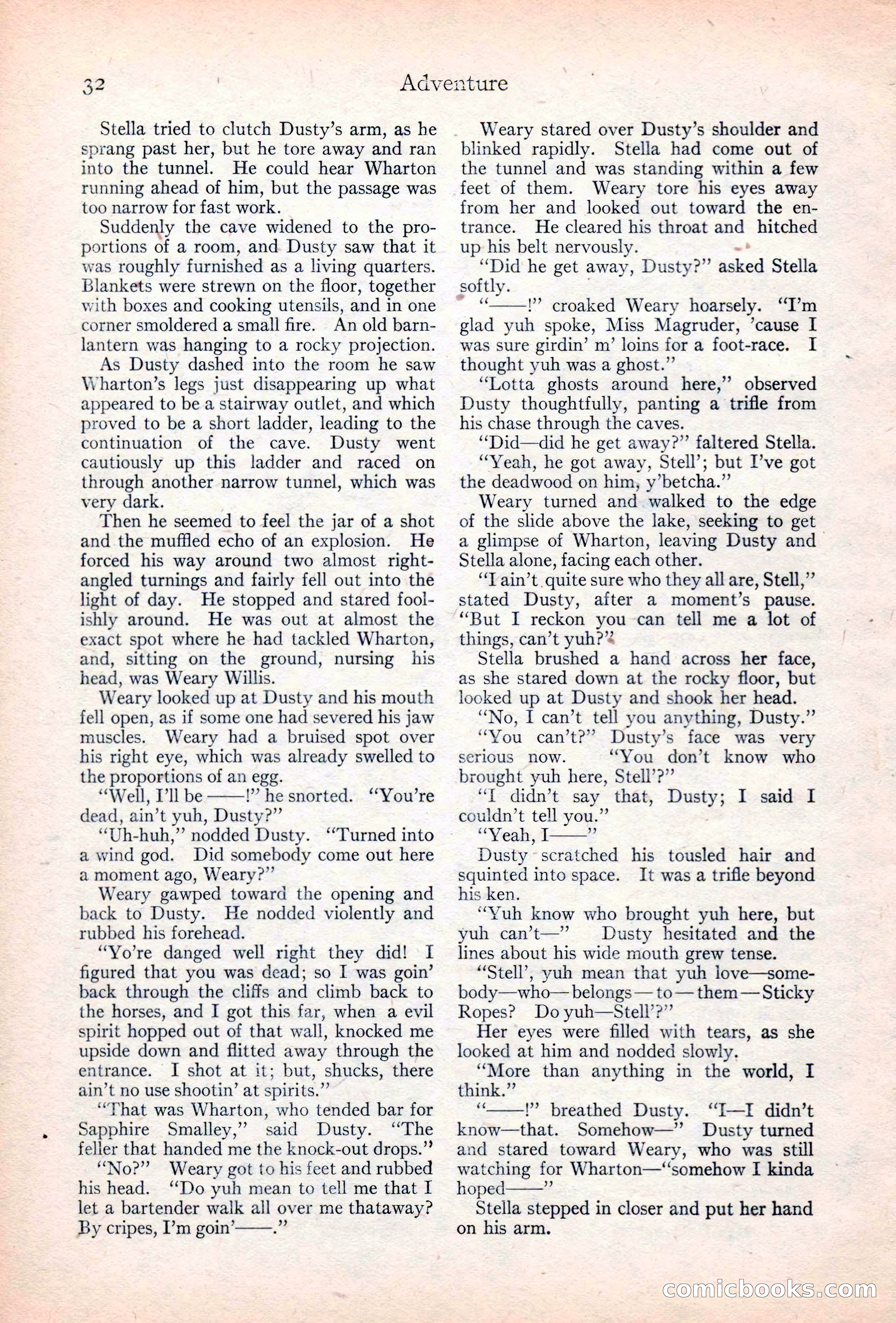 Adventure Magazine Cover — page 34 of 196