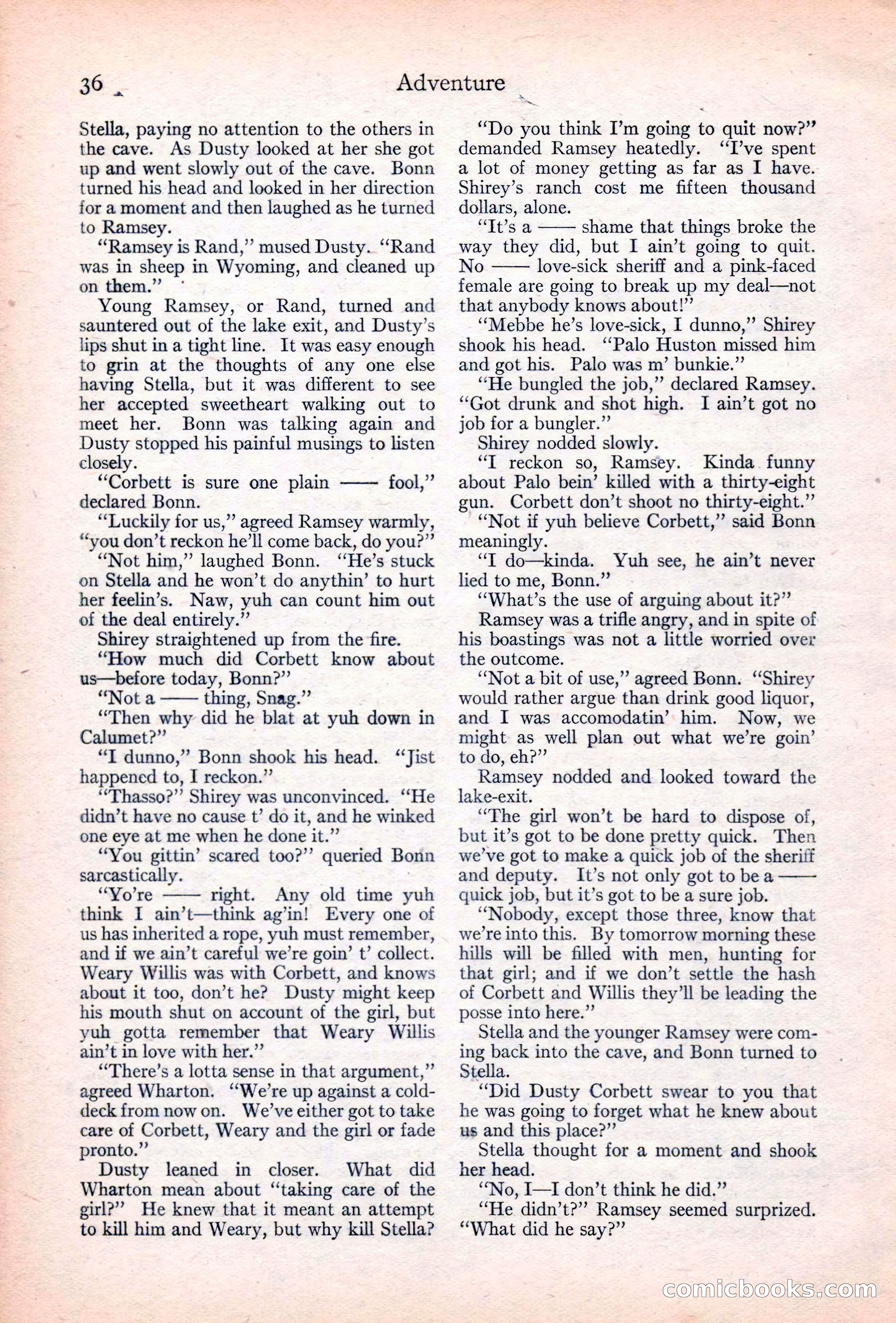 Adventure Magazine Cover — page 38 of 196