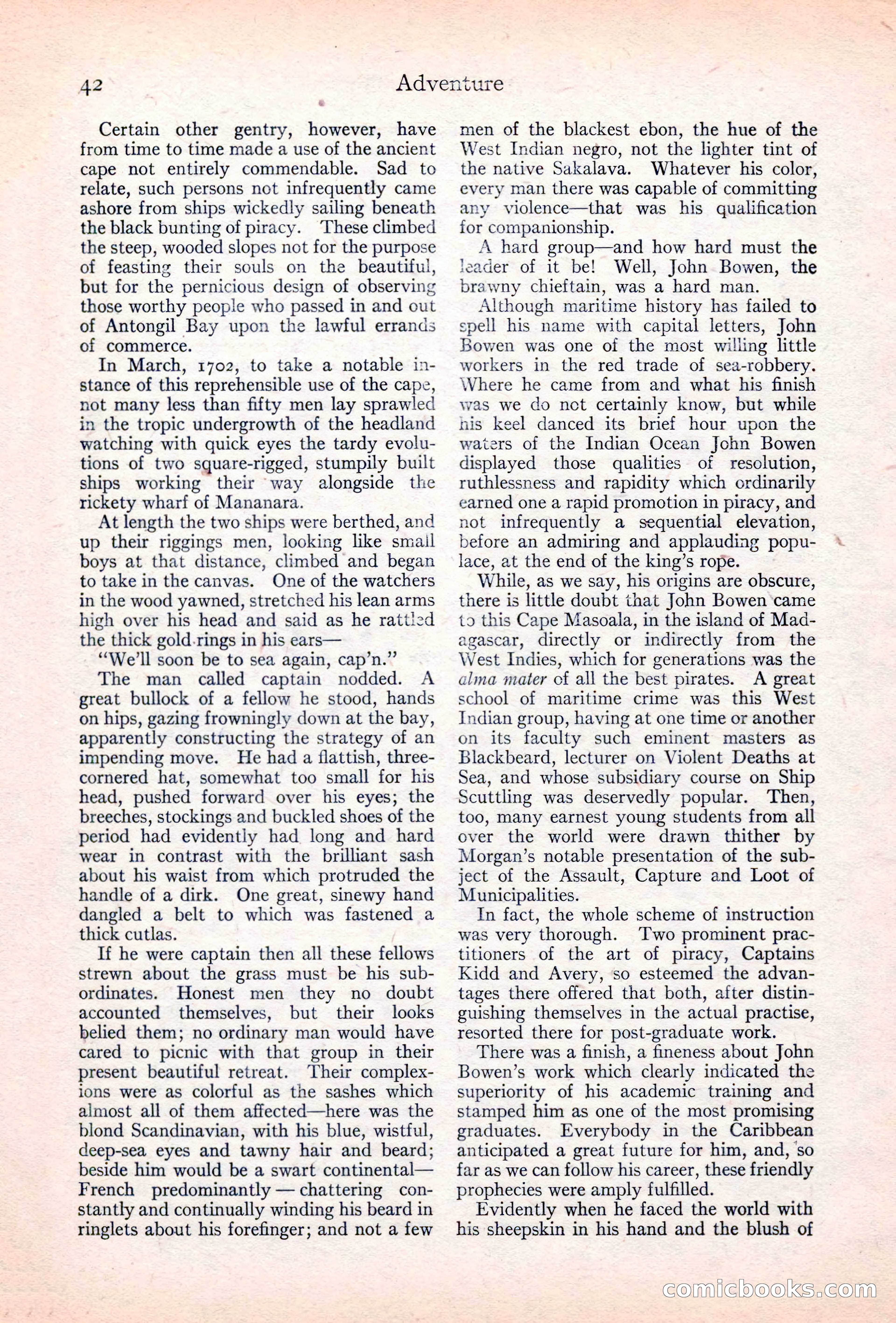 Adventure Magazine Cover — page 44 of 196