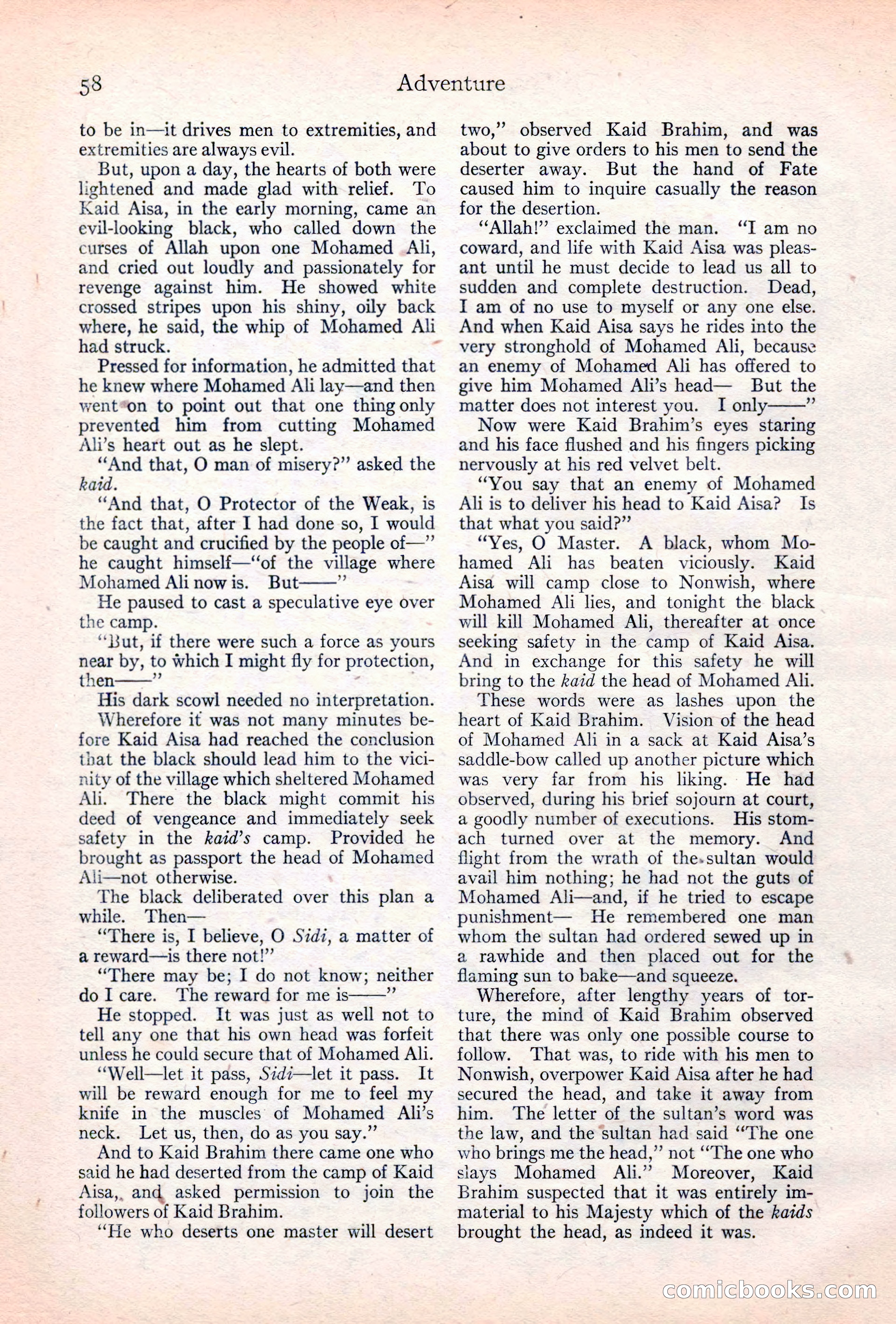 Adventure Magazine Cover — page 60 of 196