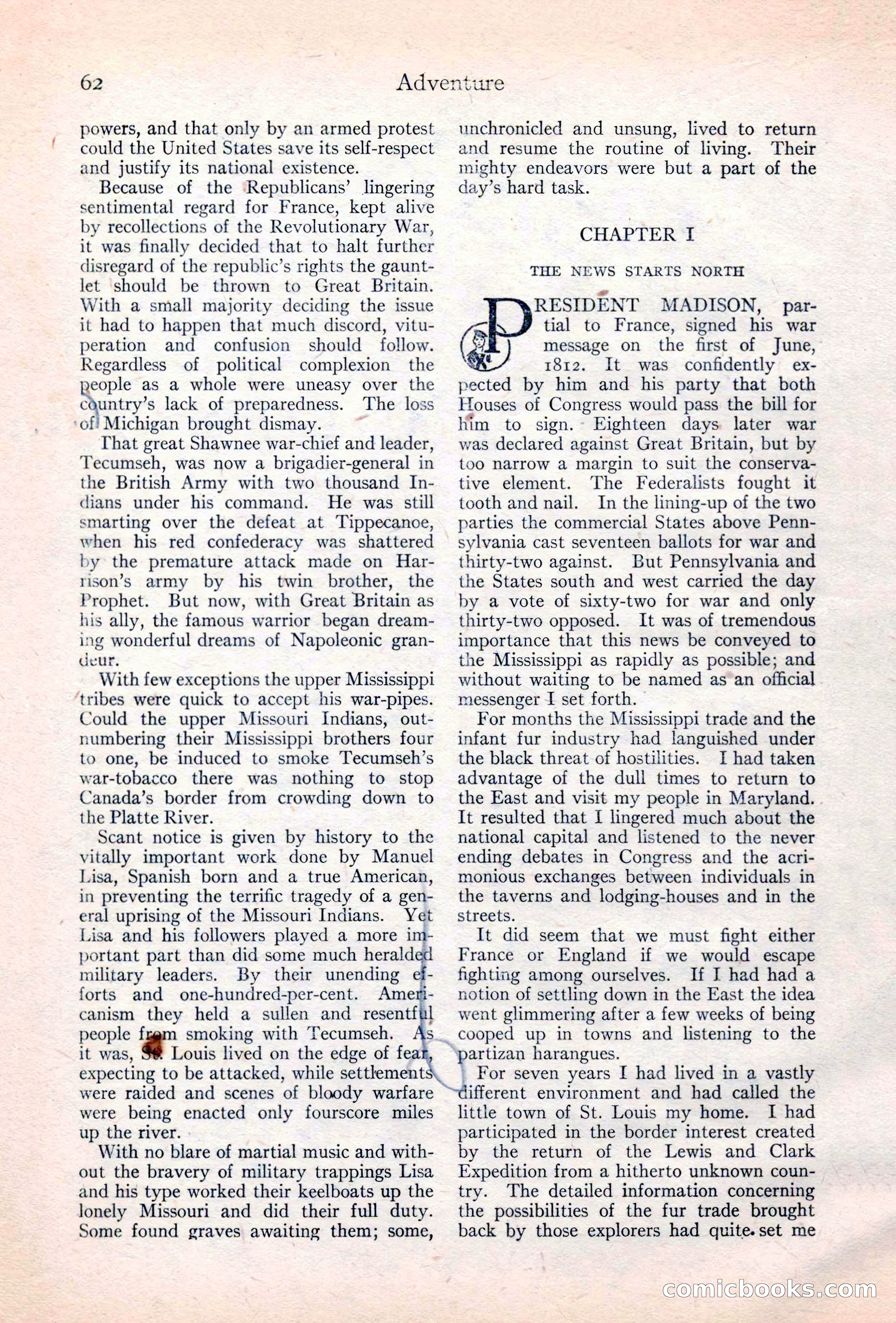 Adventure Magazine Cover — page 64 of 196