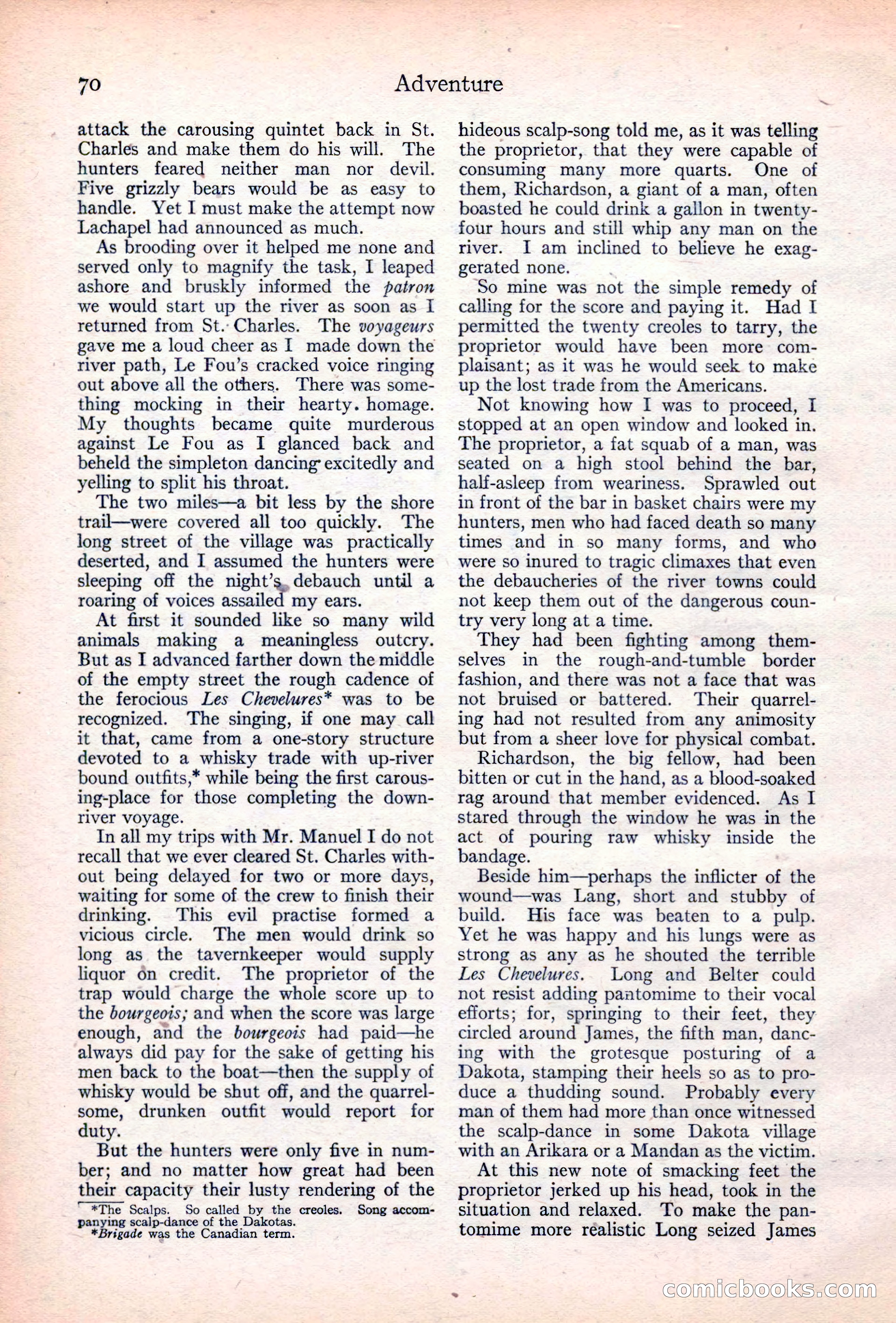 Adventure Magazine Cover — page 72 of 196