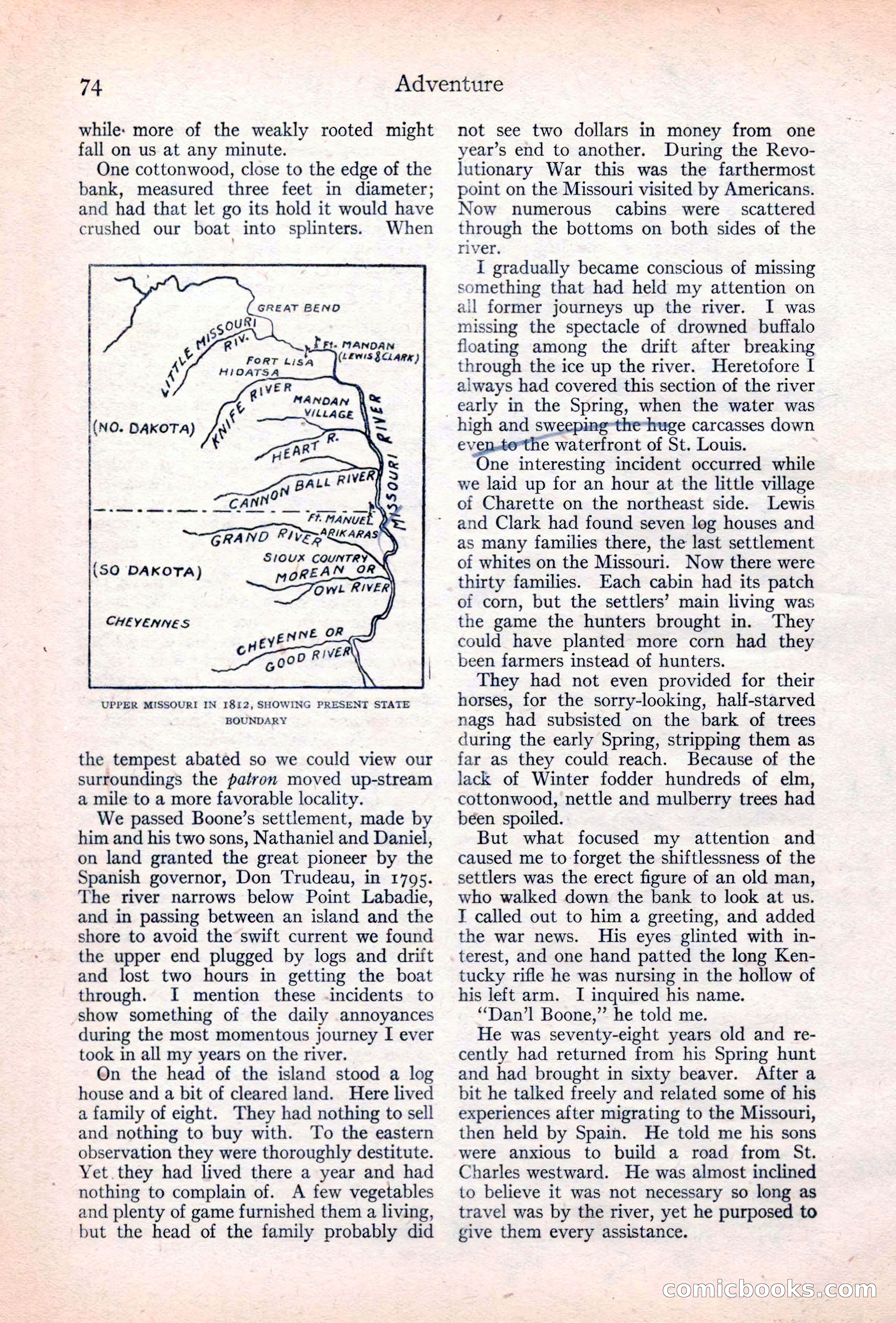 Adventure Magazine Cover — page 76 of 196