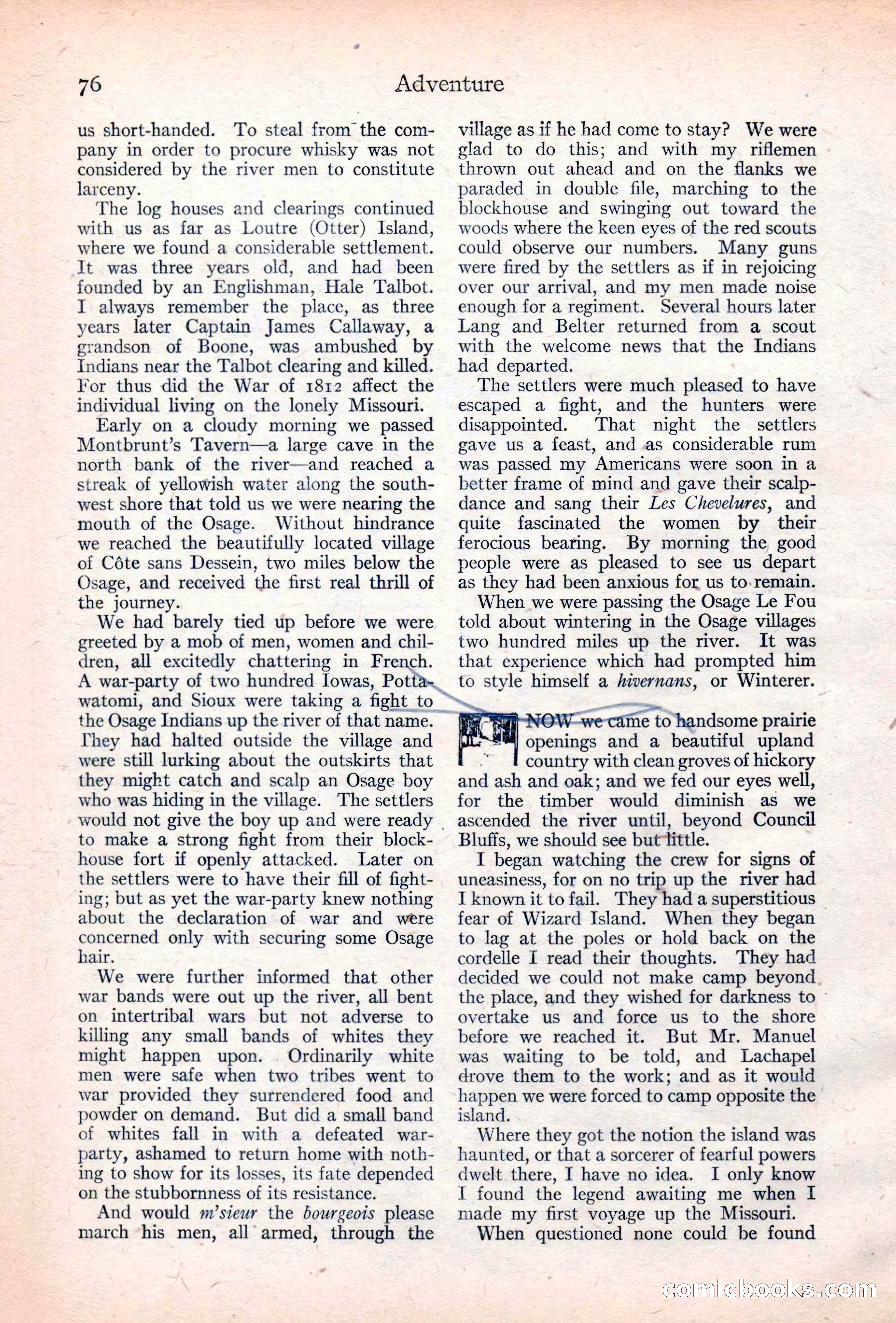 Adventure Magazine Cover — page 78 of 196
