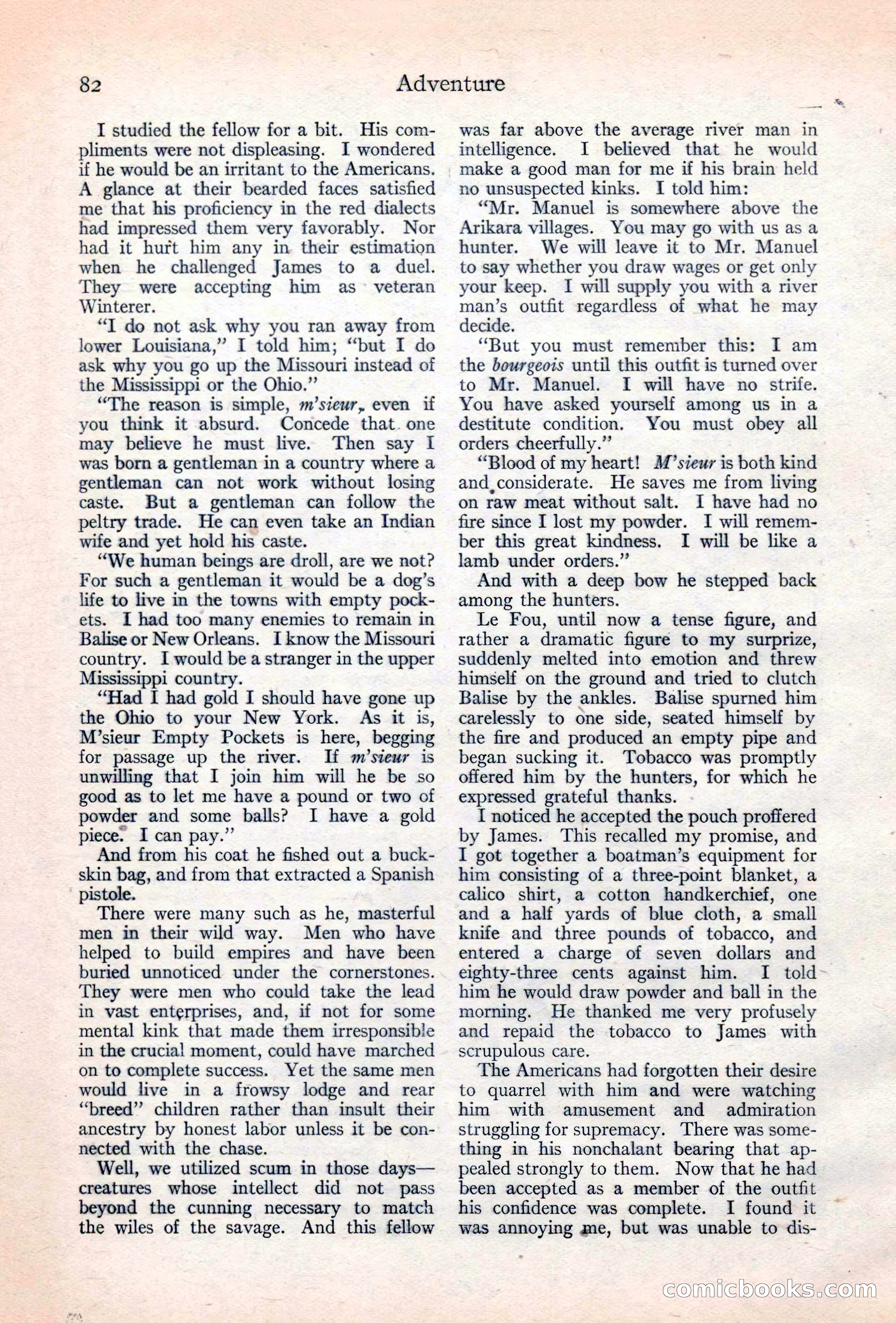 Adventure Magazine Cover — page 84 of 196