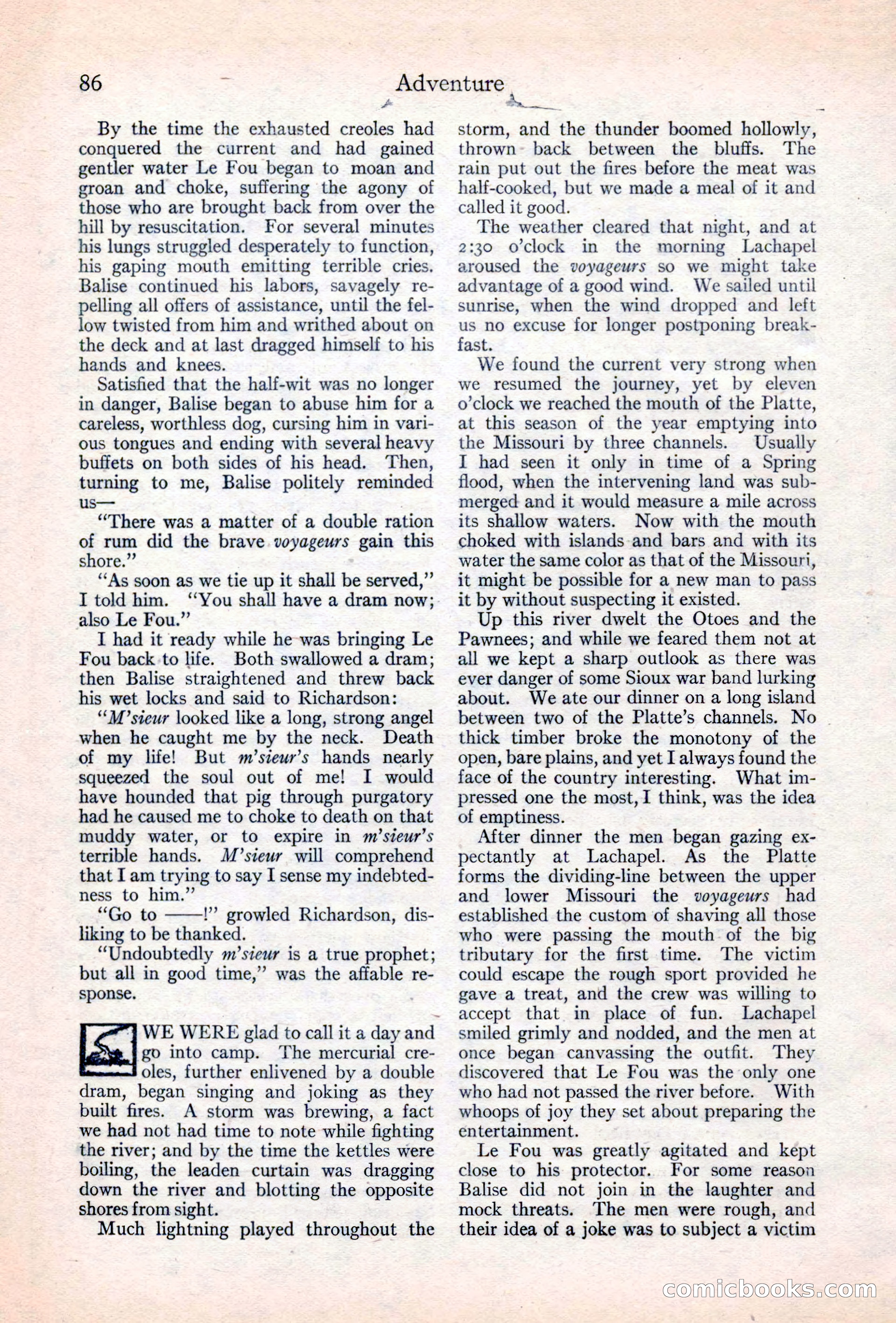 Adventure Magazine Cover — page 88 of 196