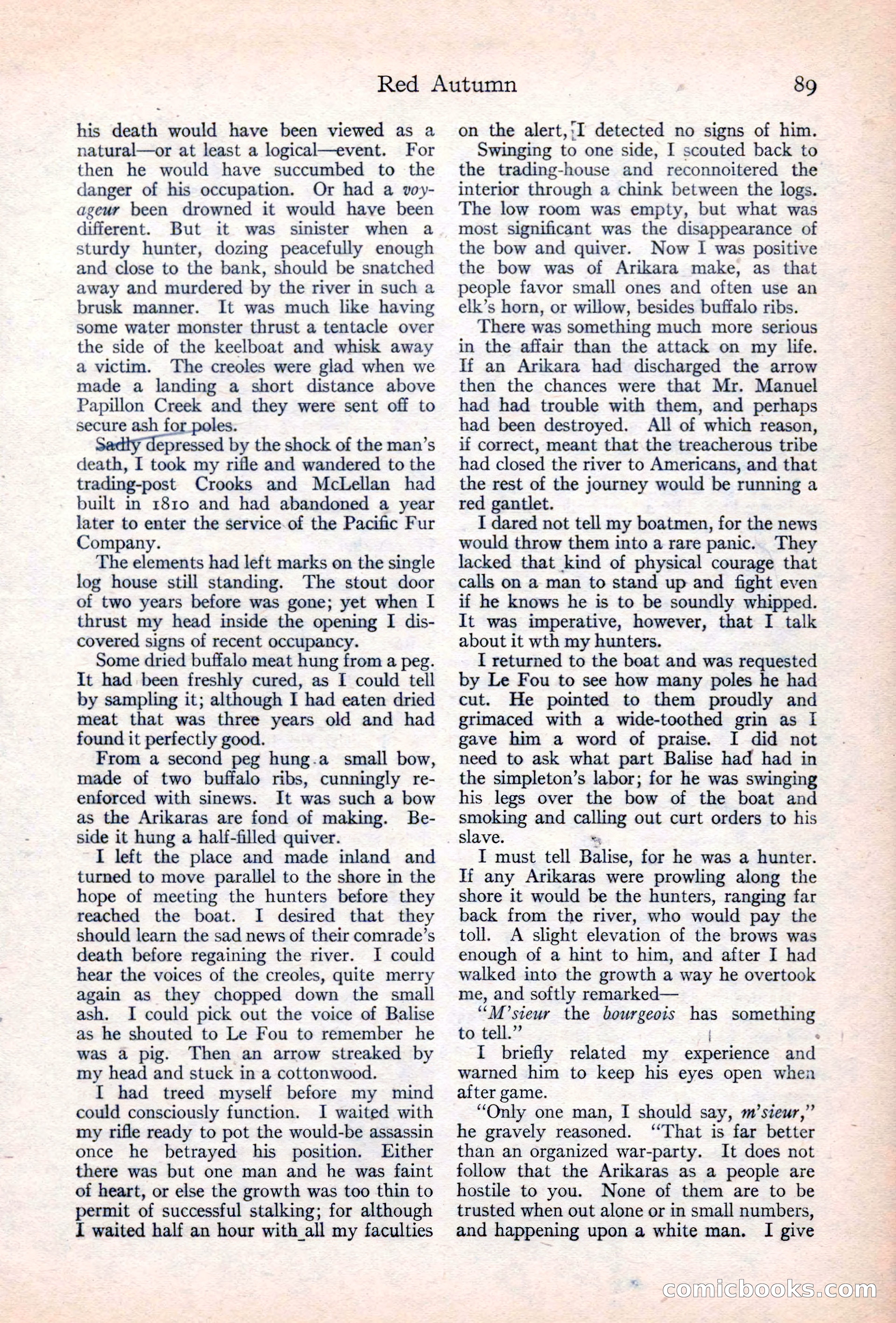 Adventure Magazine Cover — page 91 of 196
