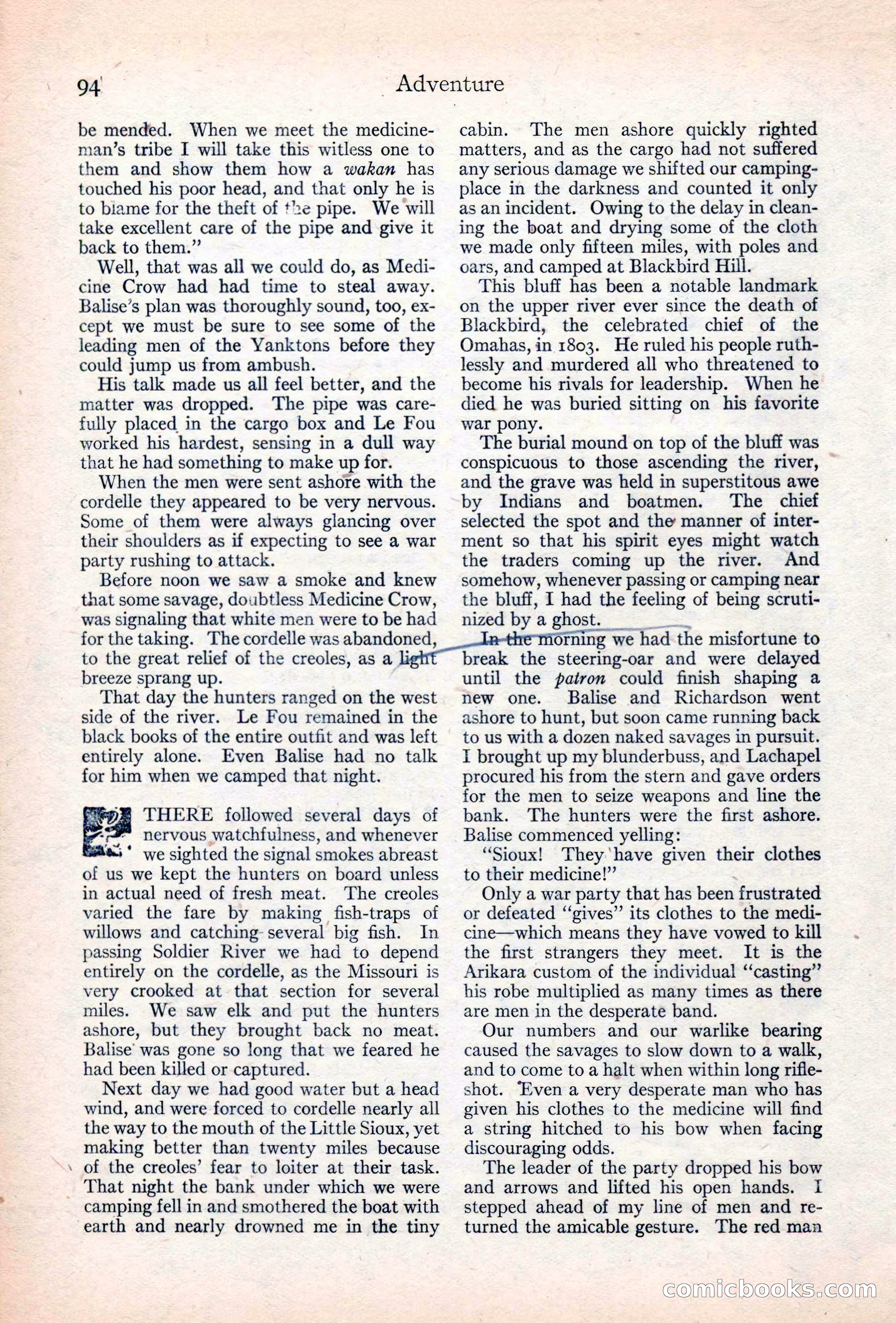 Adventure Magazine Cover — page 96 of 196