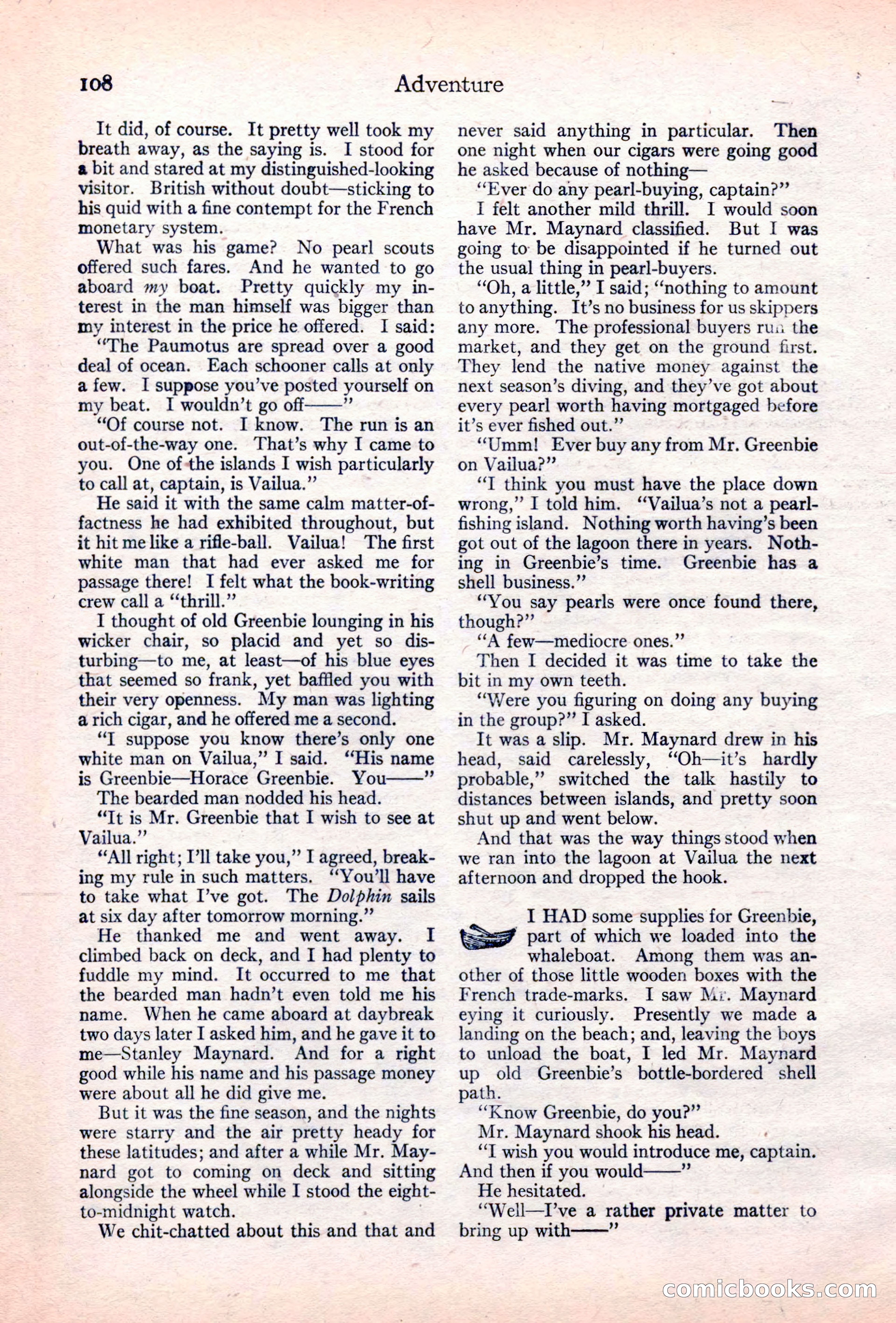 Adventure Magazine Cover — page 110 of 196