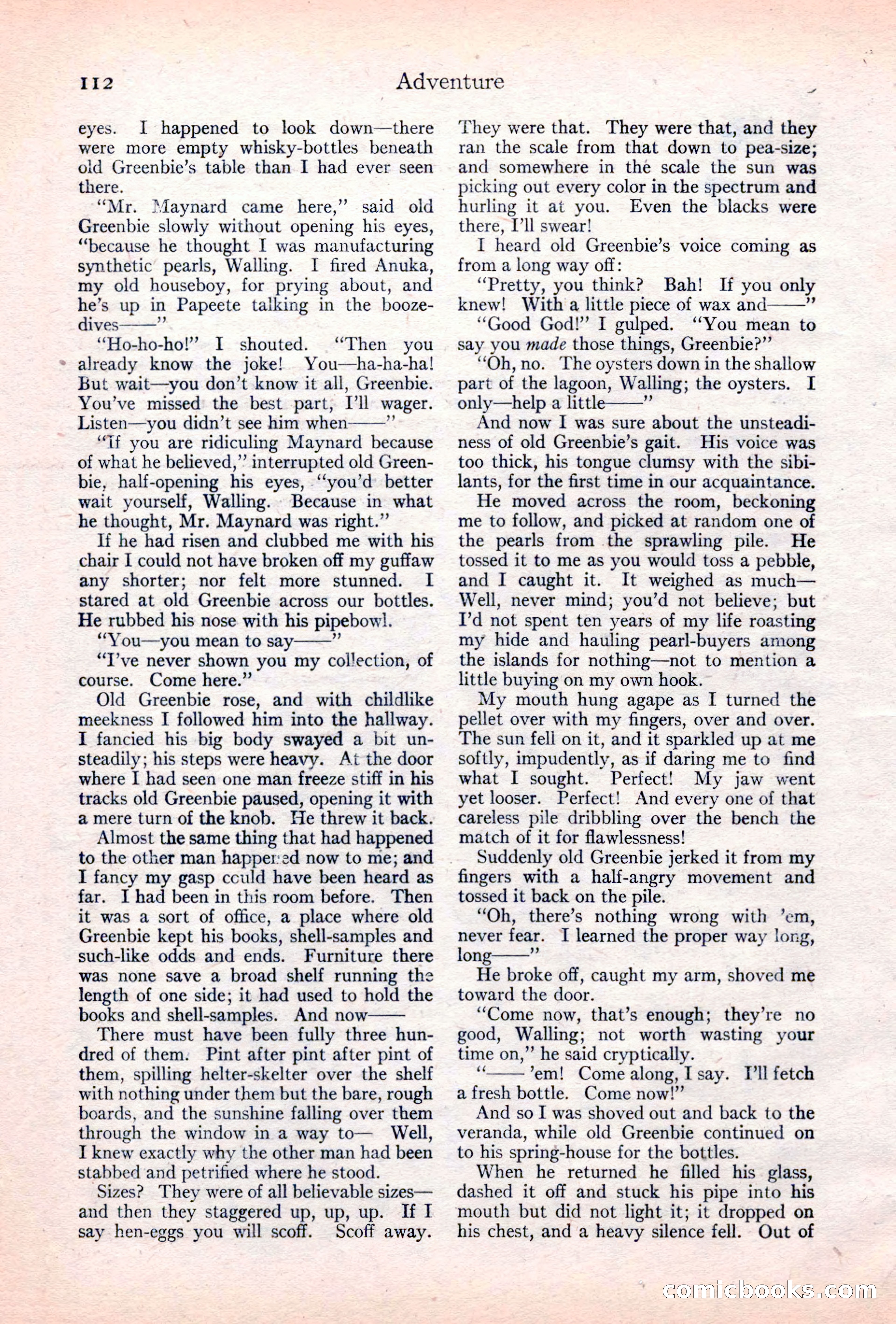 Adventure Magazine Cover — page 114 of 196