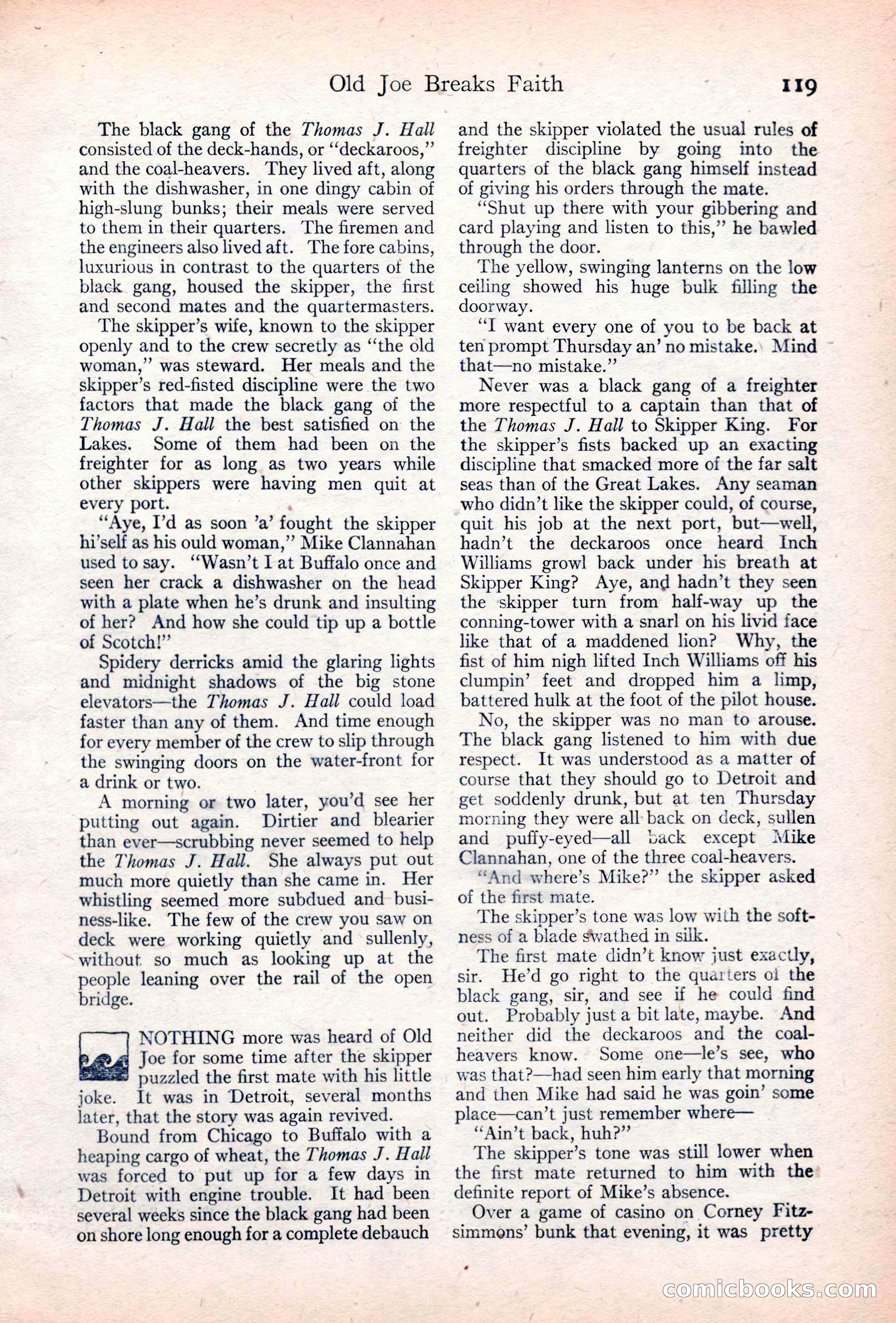 Adventure Magazine Cover — page 121 of 196