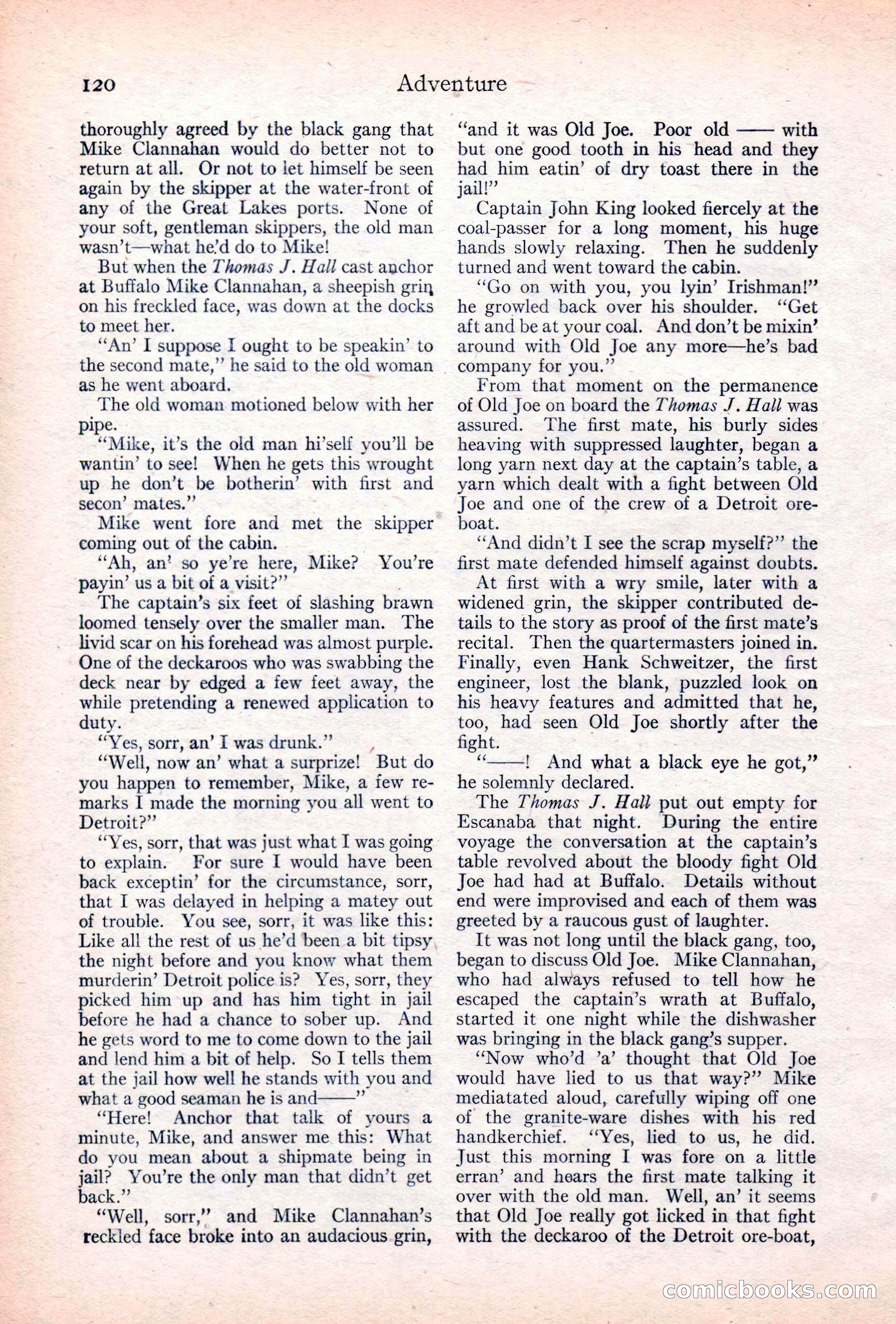 Adventure Magazine Cover — page 122 of 196