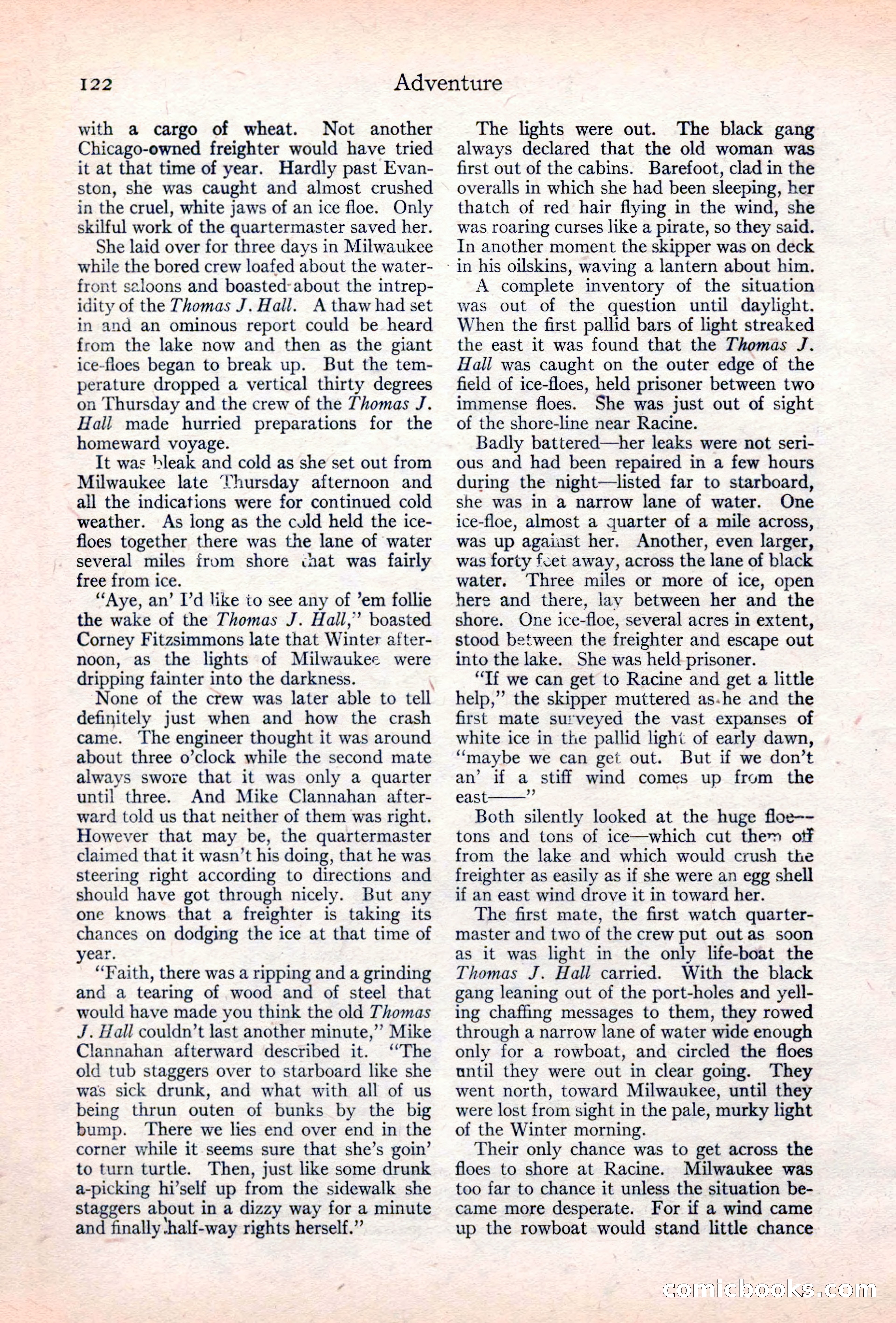 Adventure Magazine Cover — page 124 of 196