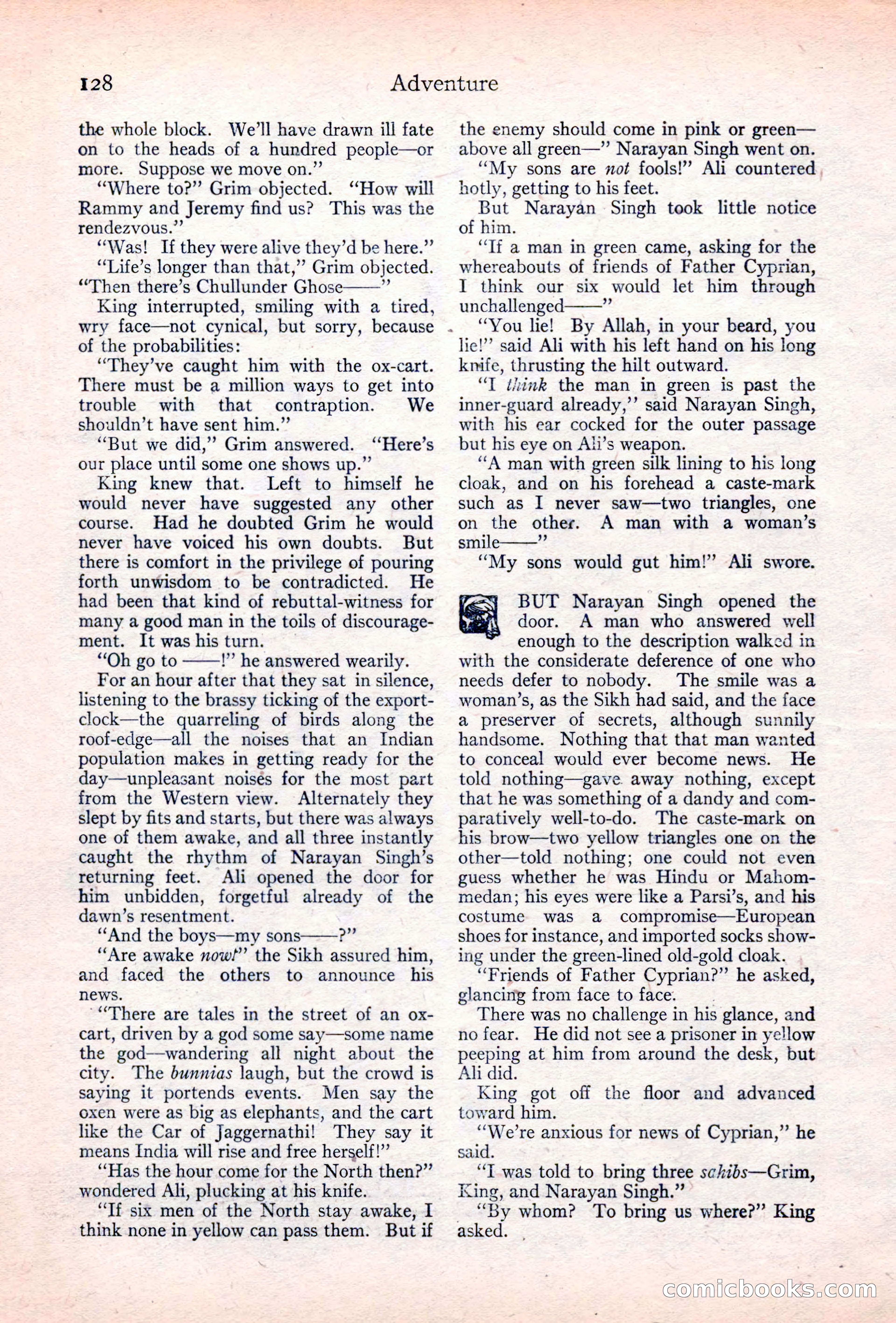 Adventure Magazine Cover — page 130 of 196