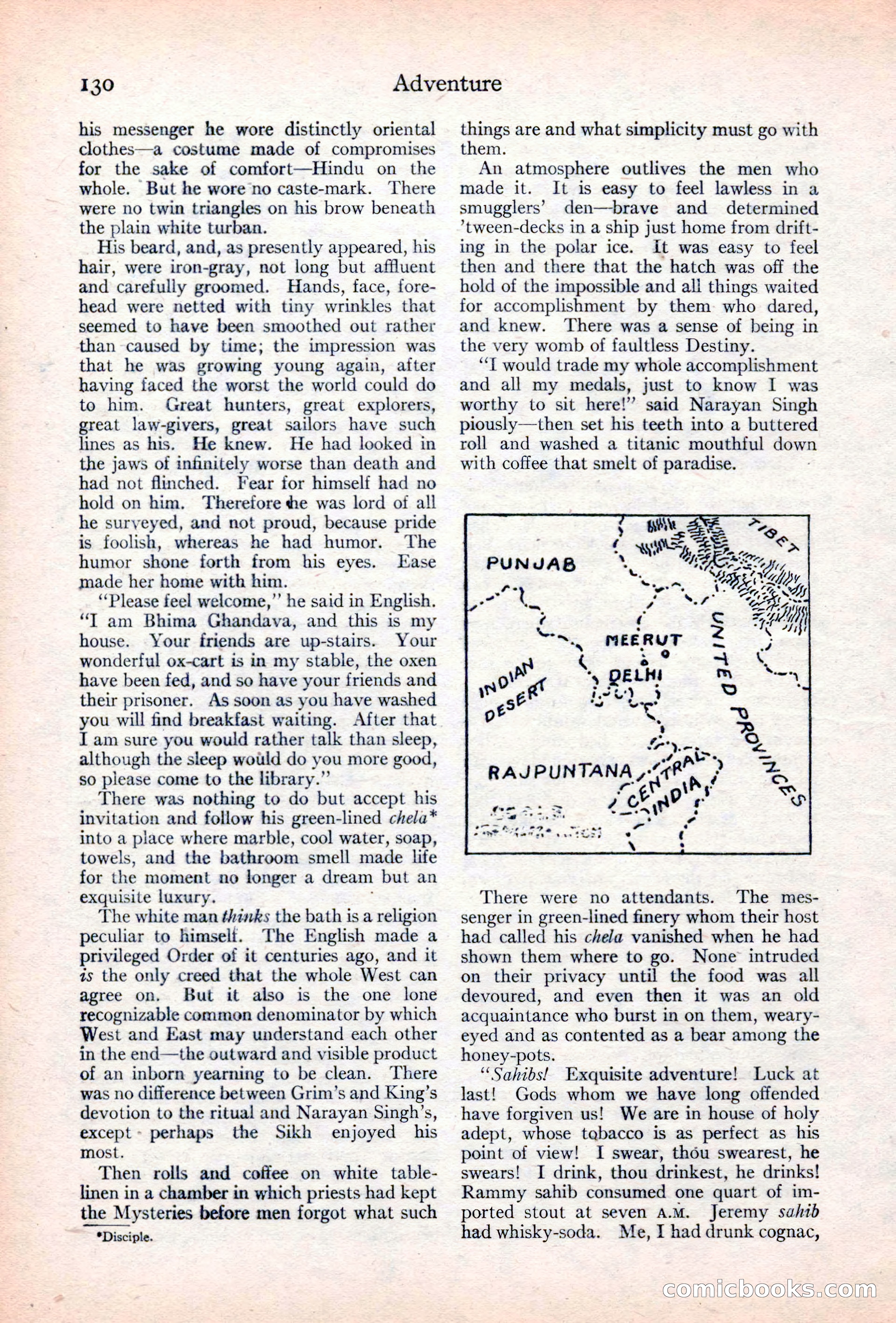 Adventure Magazine Cover — page 132 of 196