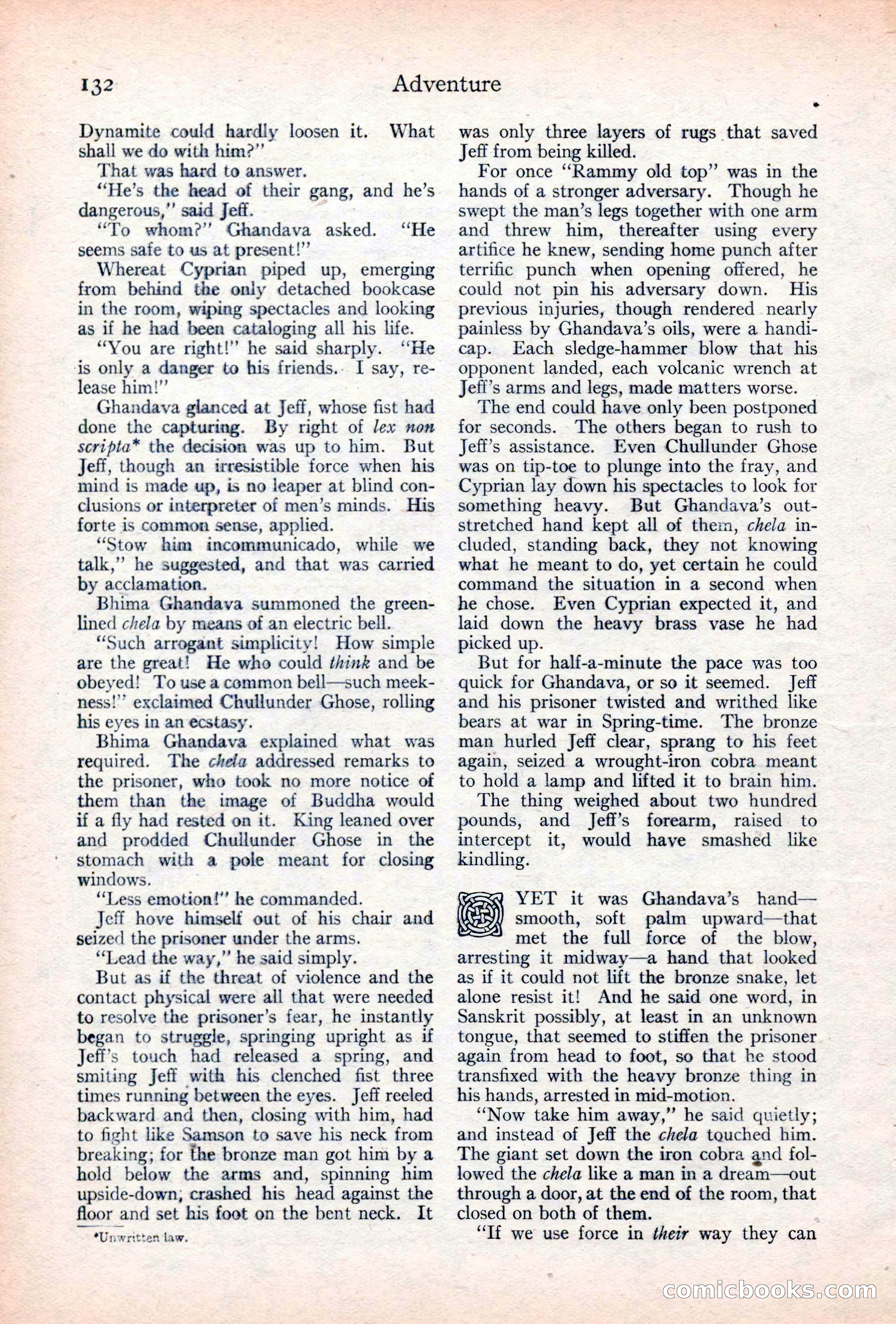 Adventure Magazine Cover — page 134 of 196