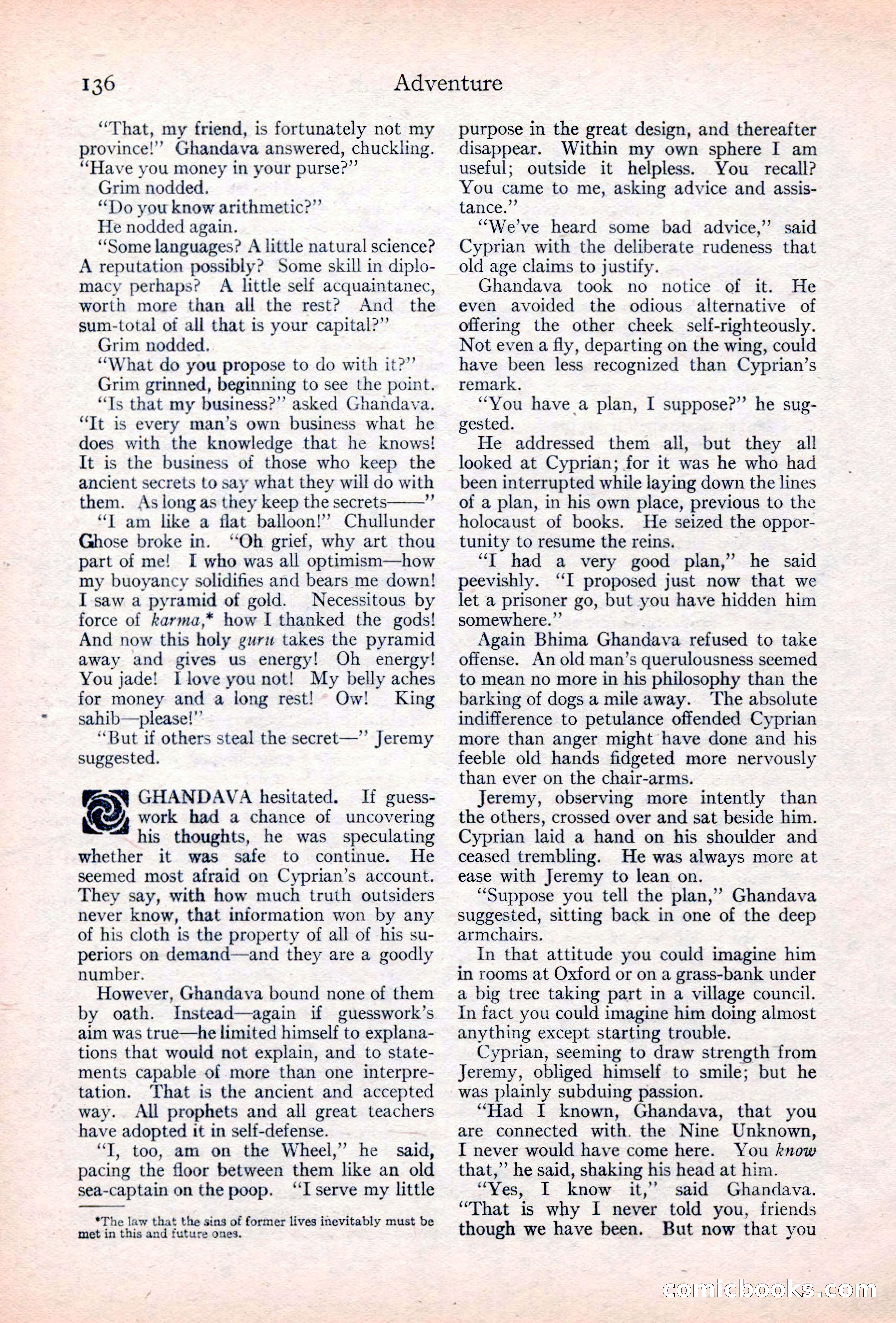 Adventure Magazine Cover — page 138 of 196