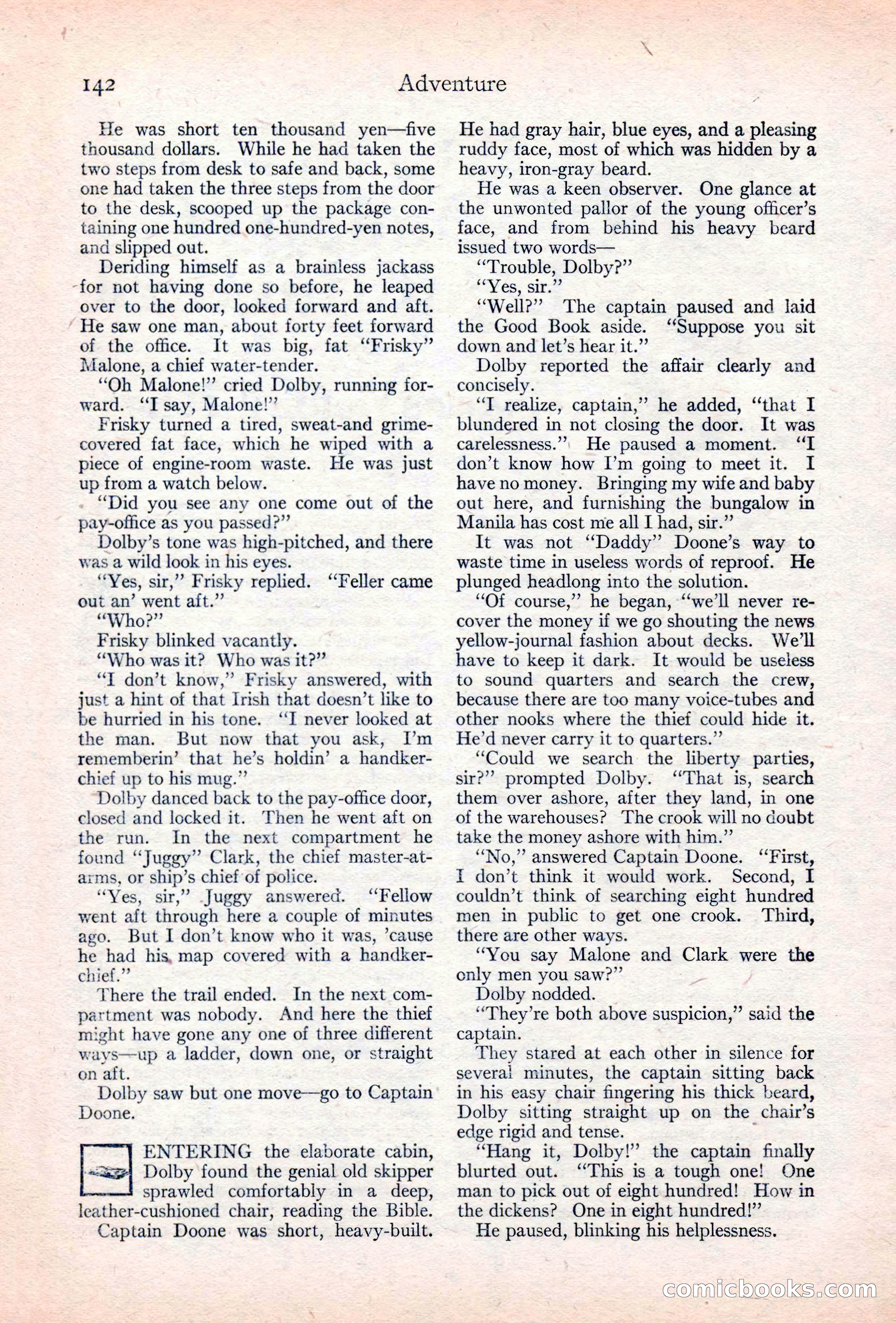 Adventure Magazine Cover — page 144 of 196