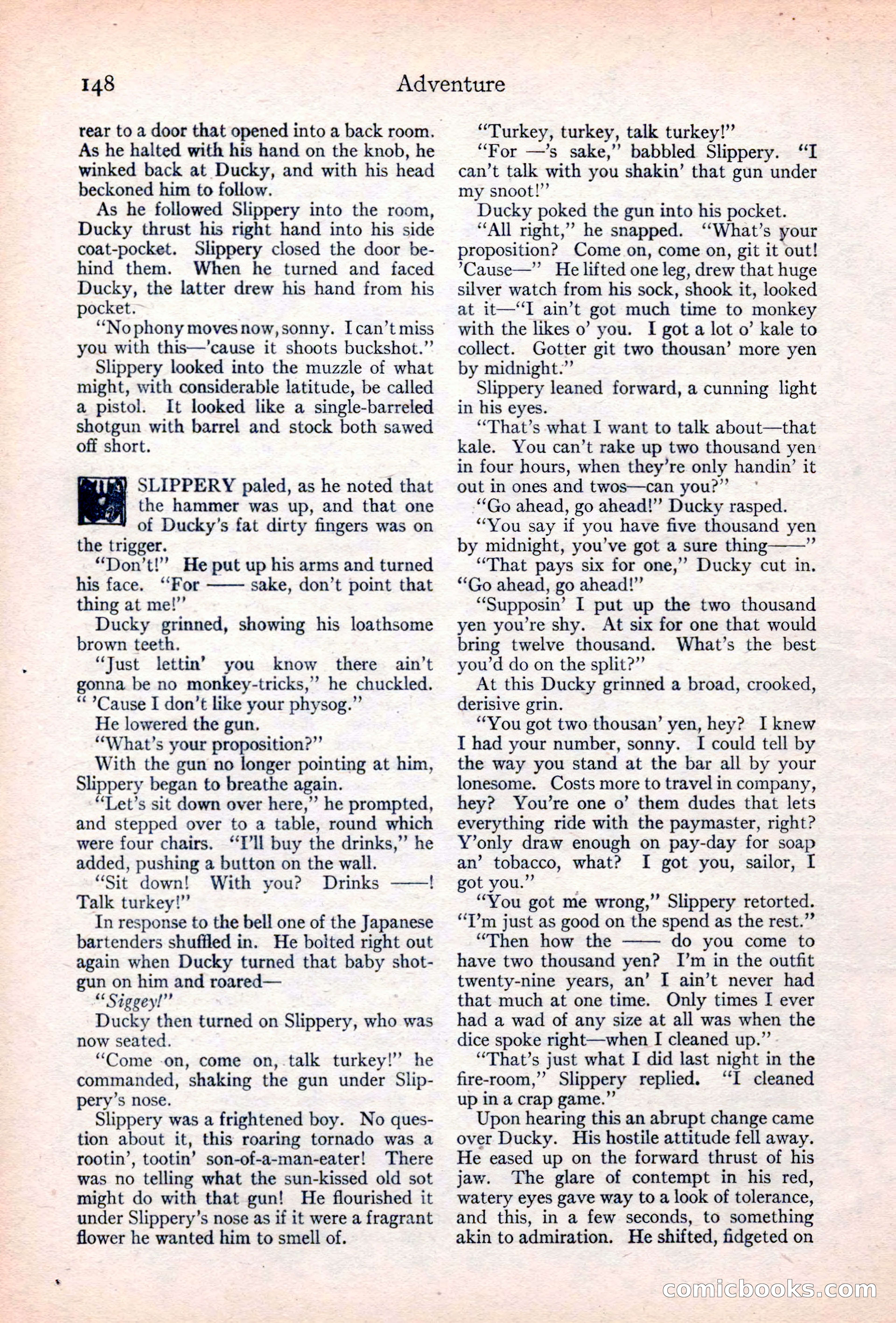 Adventure Magazine Cover — page 150 of 196