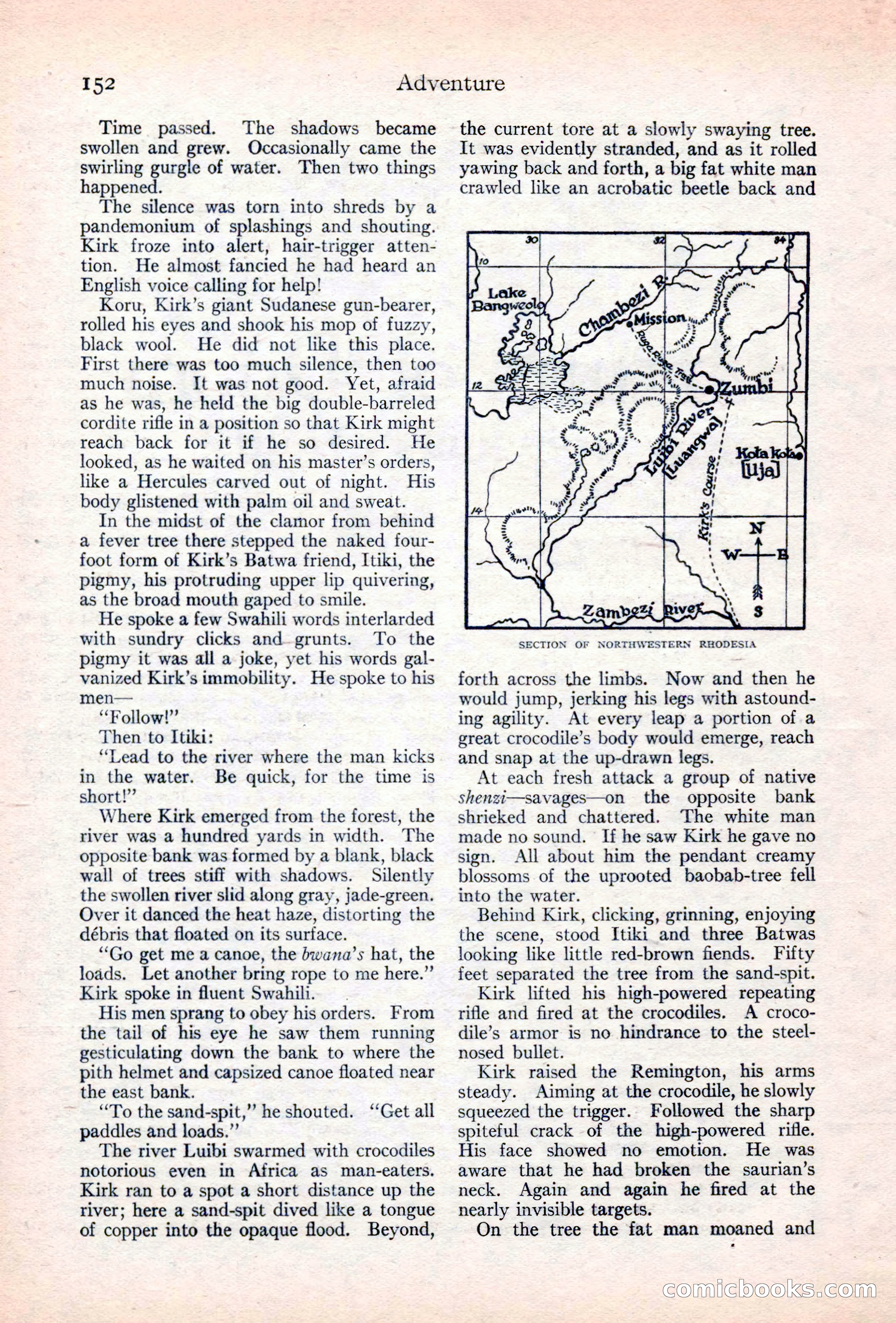 Adventure Magazine Cover — page 154 of 196