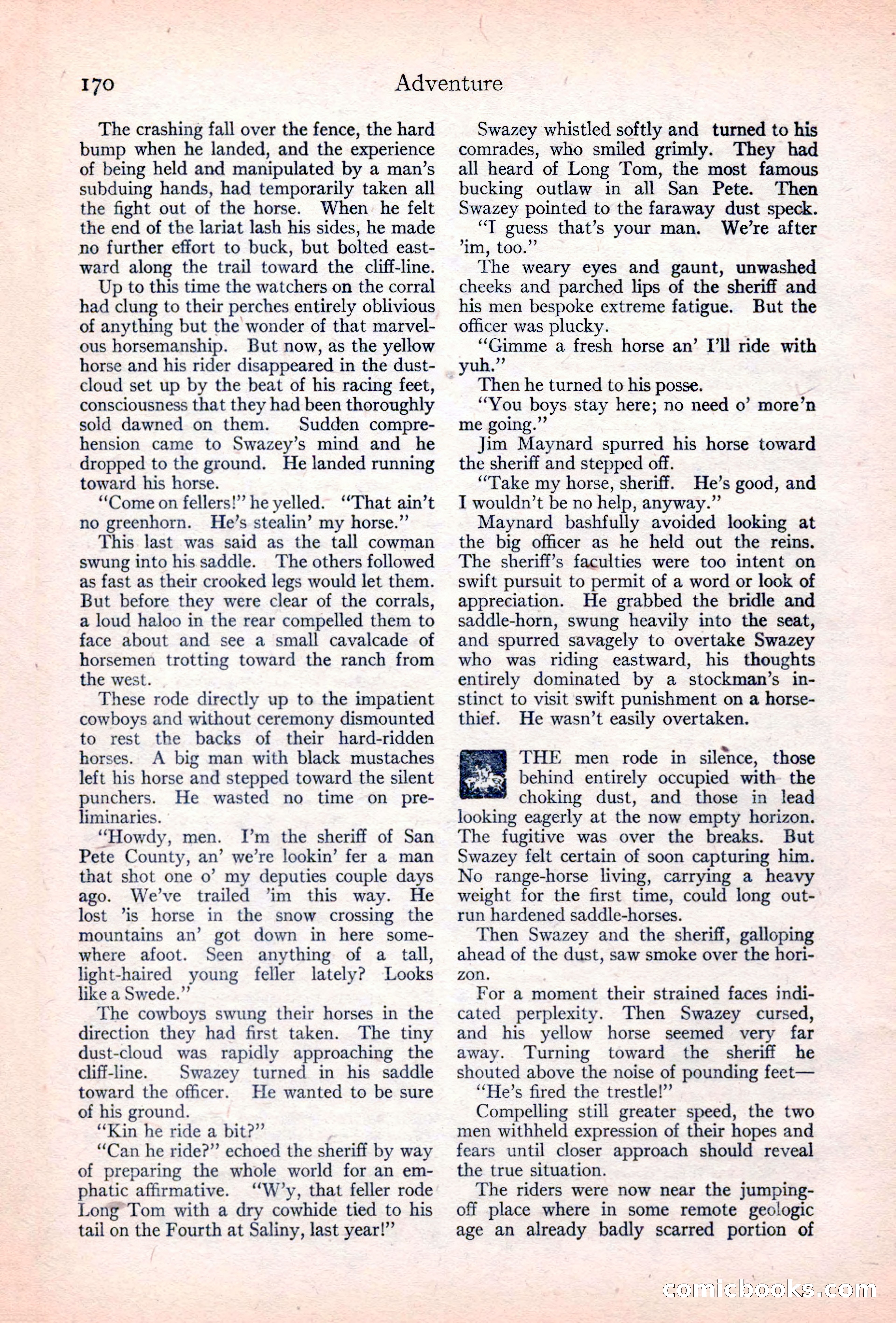 Adventure Magazine Cover — page 172 of 196