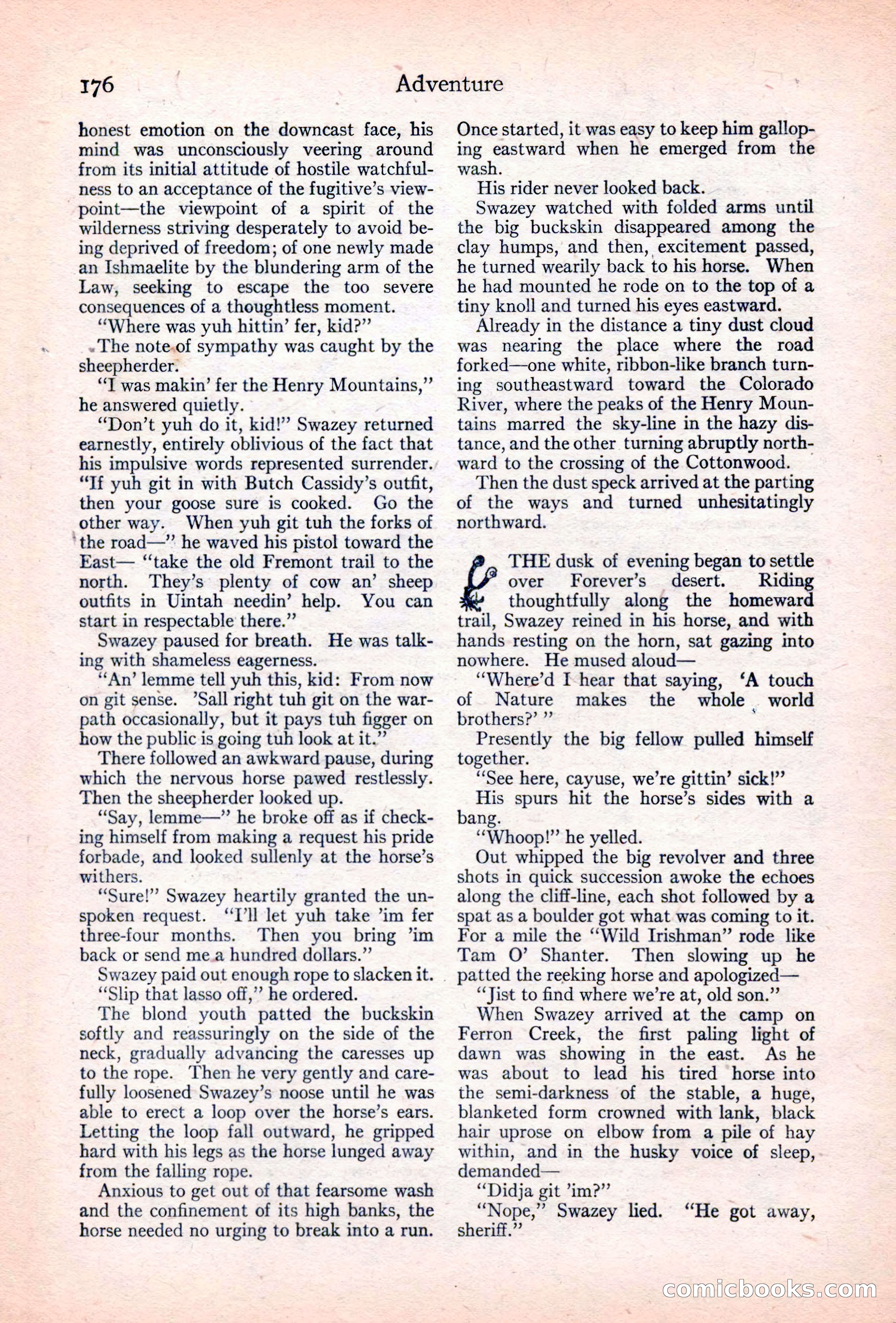 Adventure Magazine Cover — page 178 of 196
