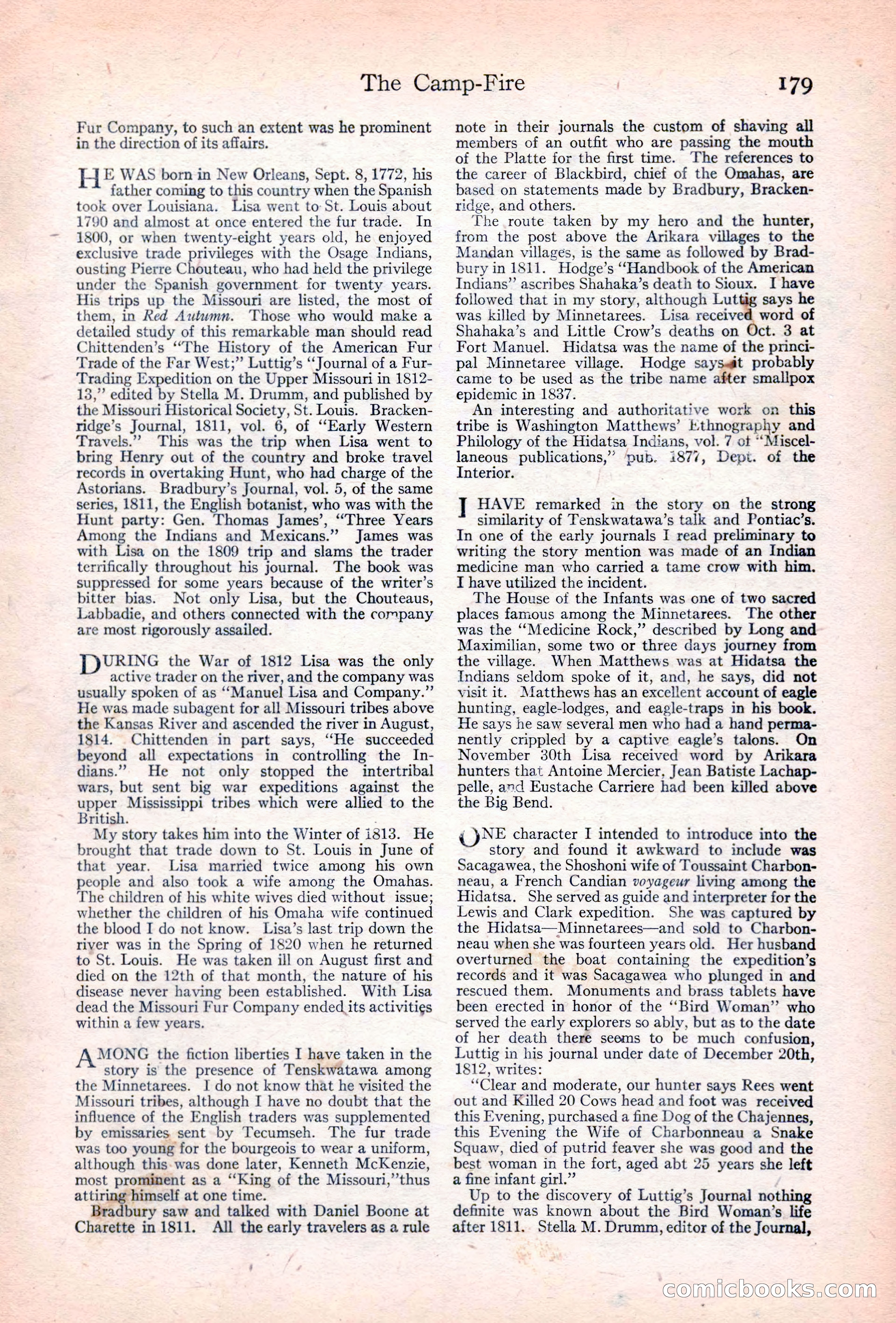 Adventure Magazine Cover — page 181 of 196