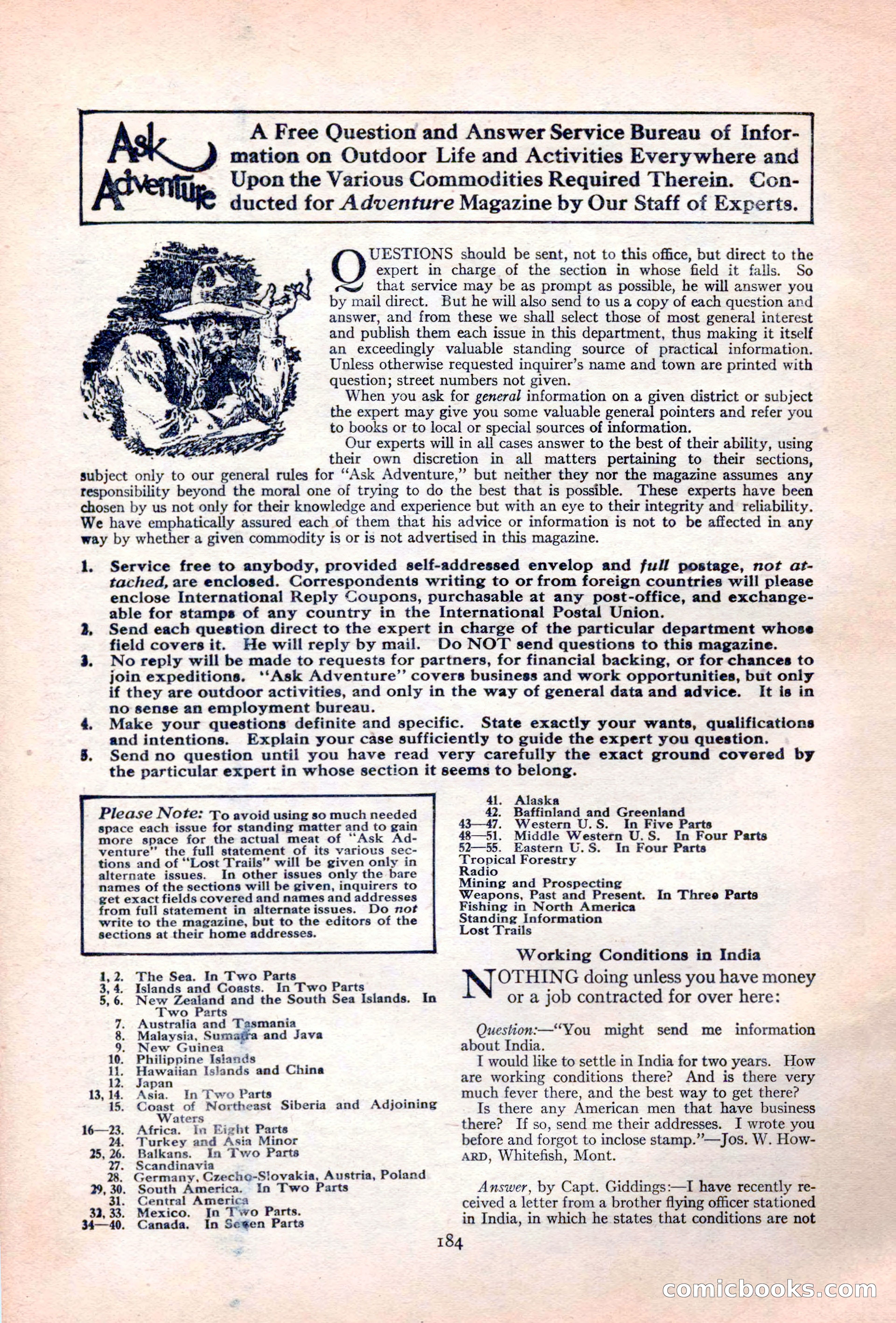 Adventure Magazine Cover — page 186 of 196