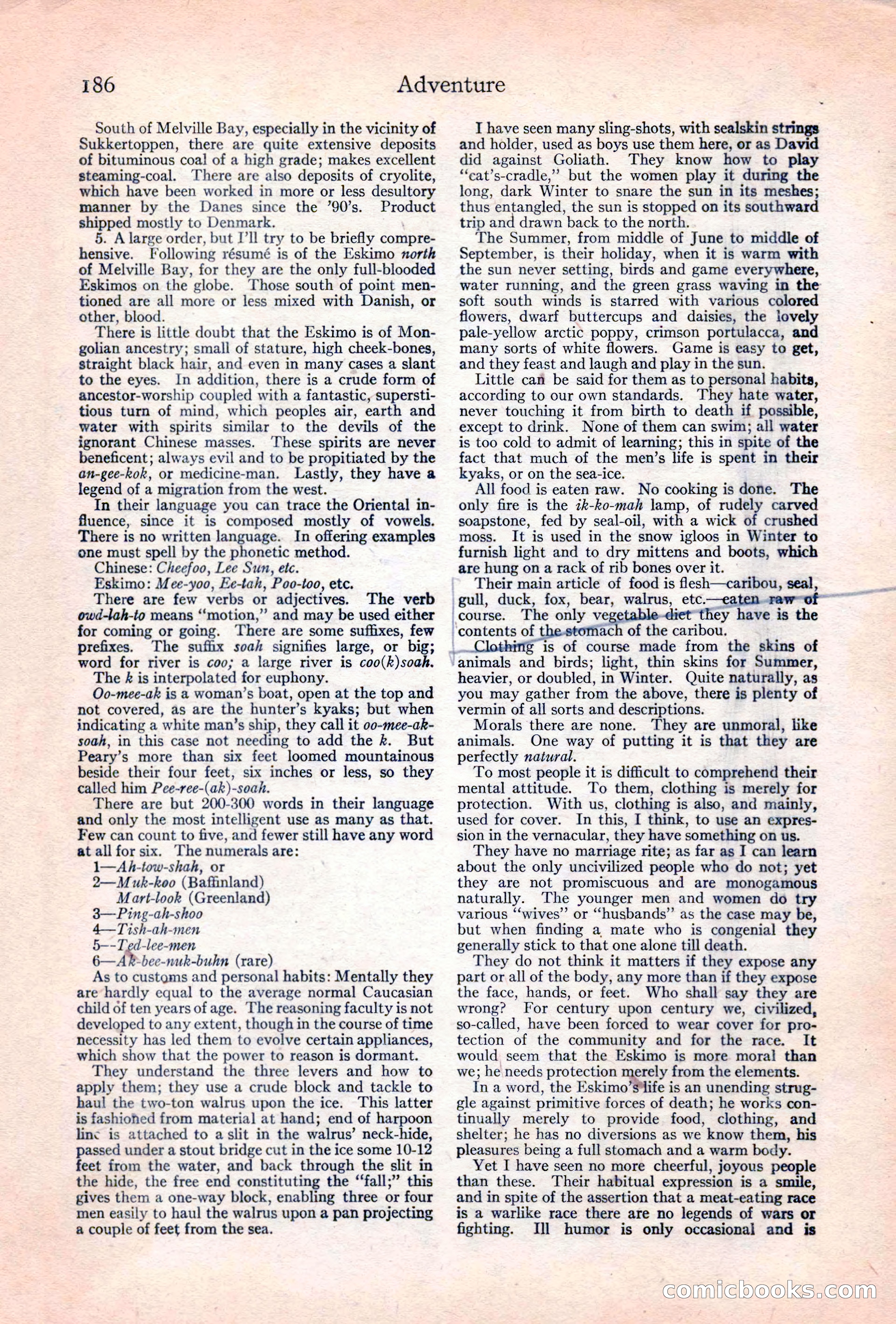 Adventure Magazine Cover — page 188 of 196