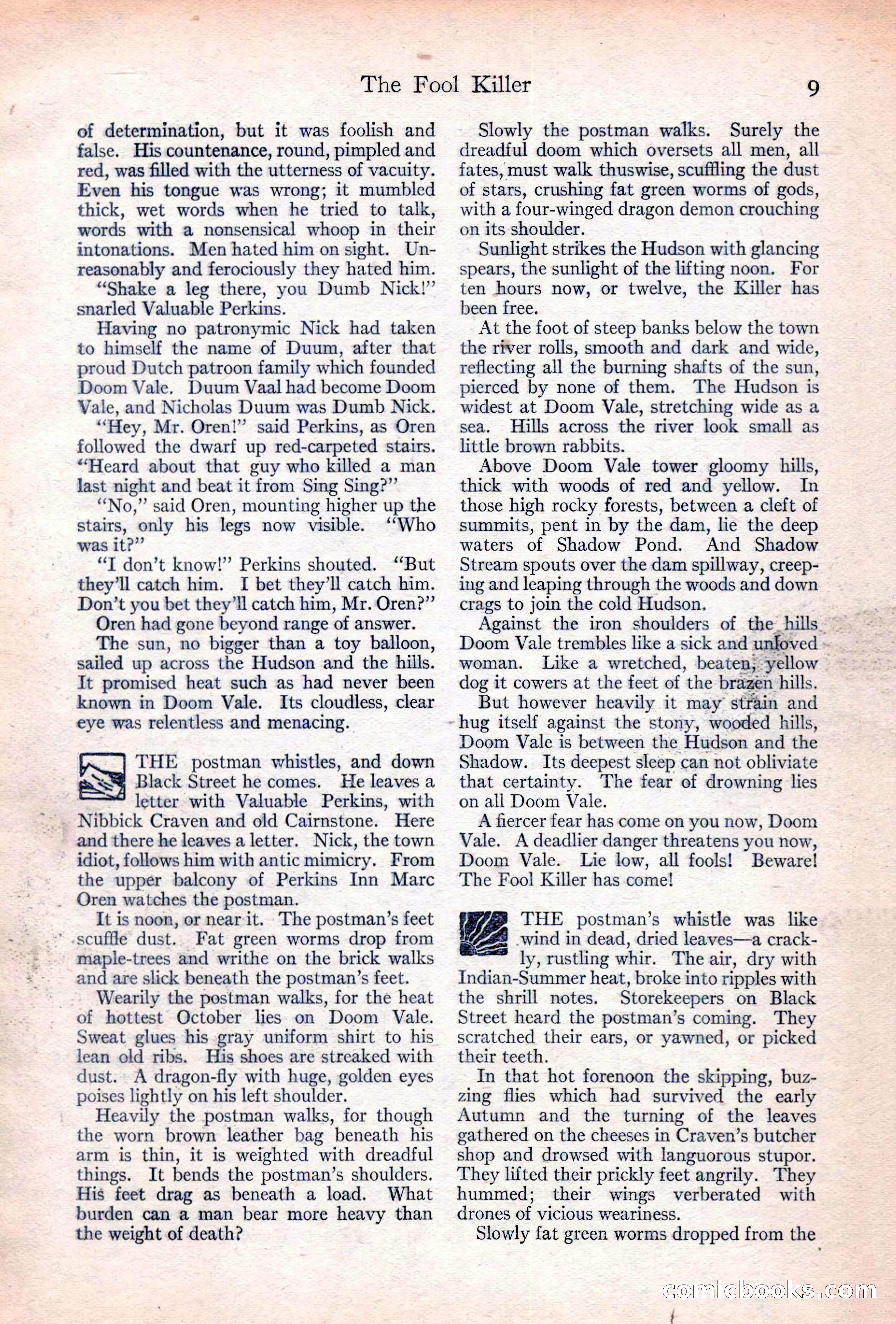 Adventure Magazine Cover, June 20, 1923 — page 11 of 196