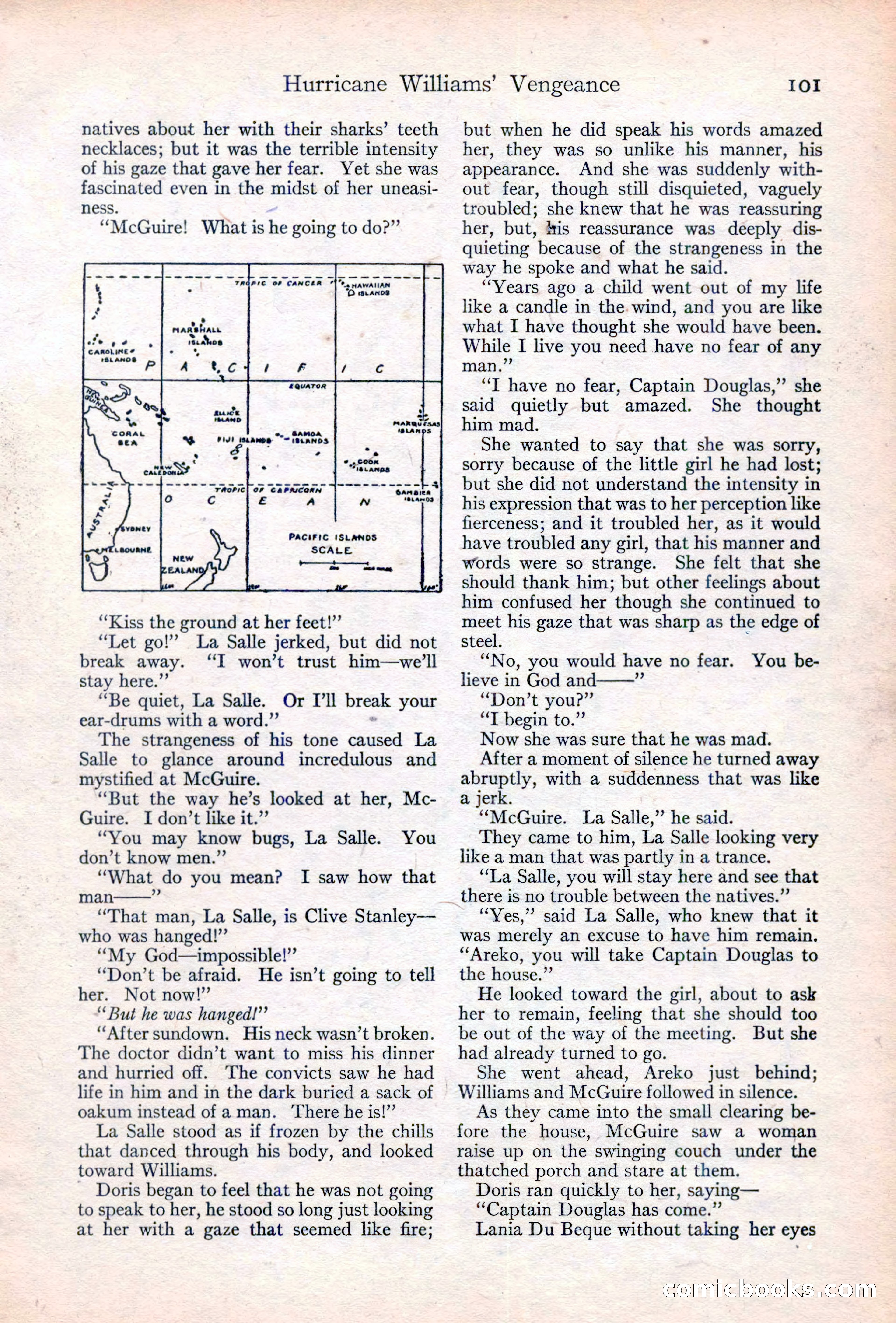 Adventure Magazine Cover, June 20, 1923 — page 103 of 196