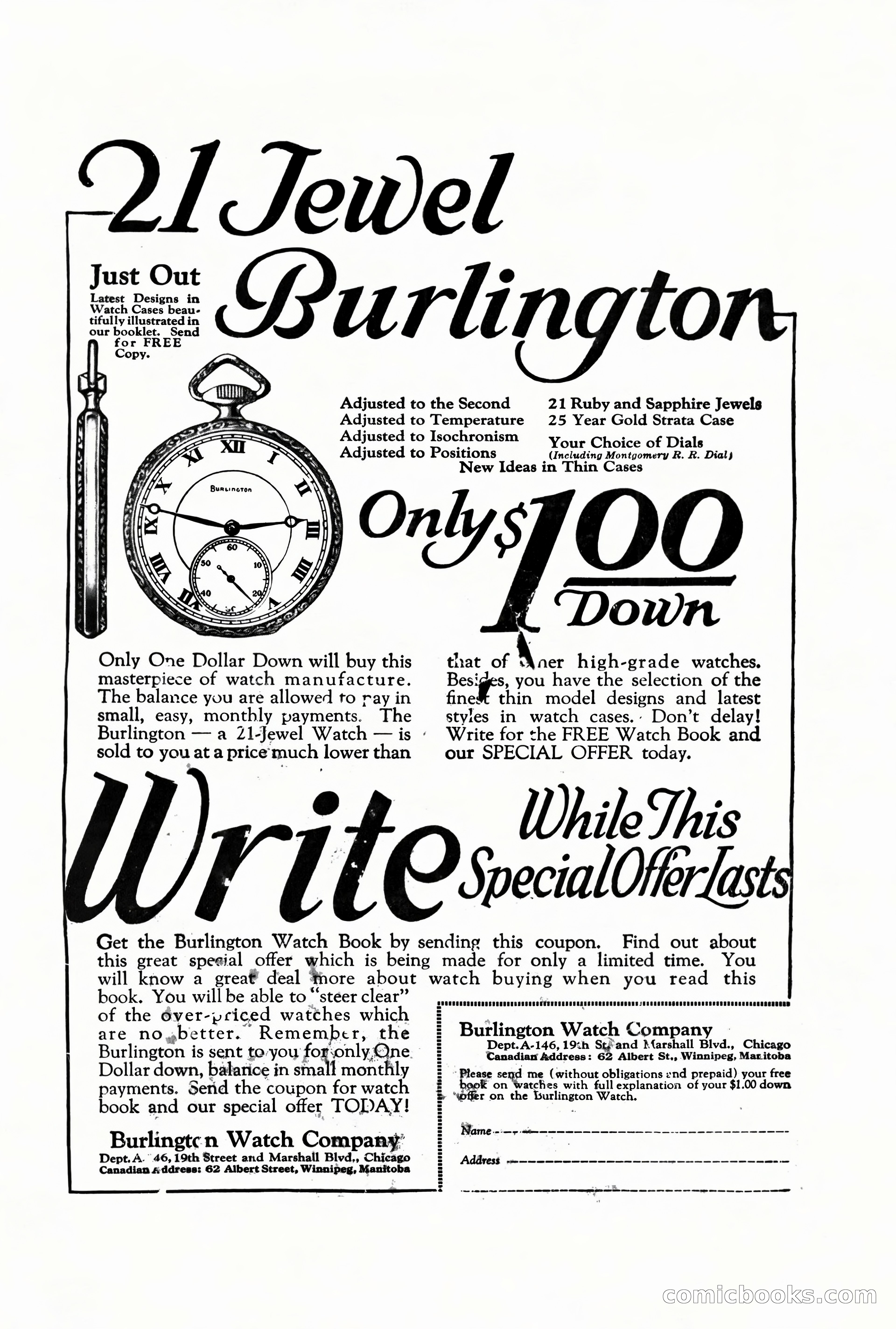 Adventure Magazine Cover, June 20, 1923 — page 195 of 196
